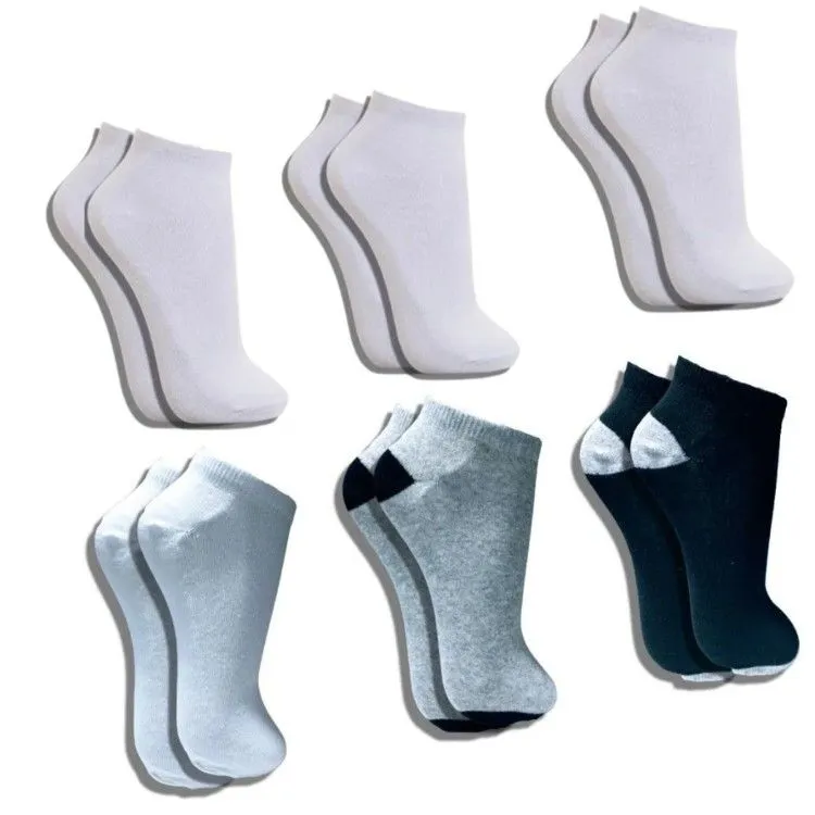 Meia Soquete - Lycra  Kit 12 Pares Unisexx