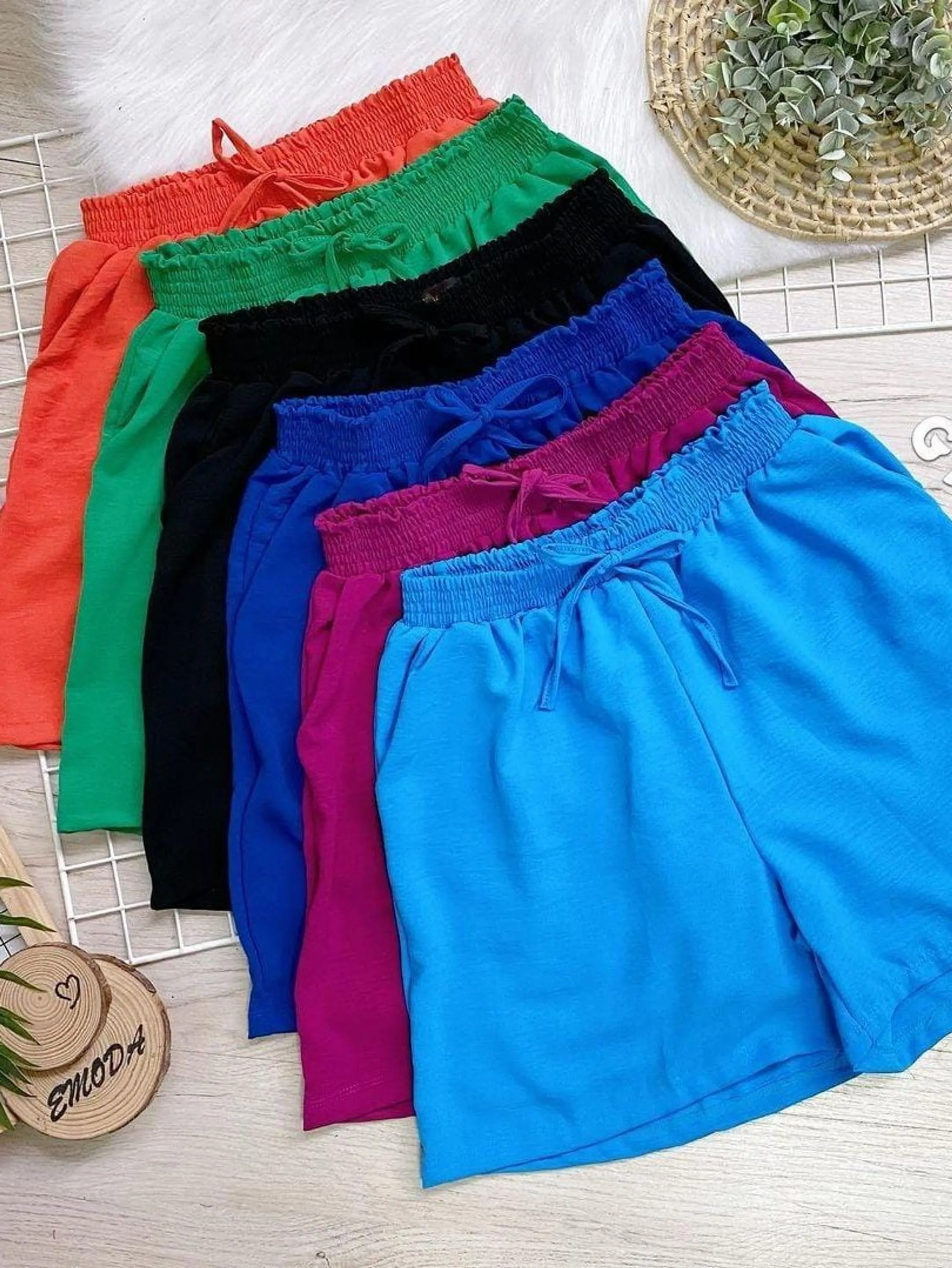 Shorts duna plus size