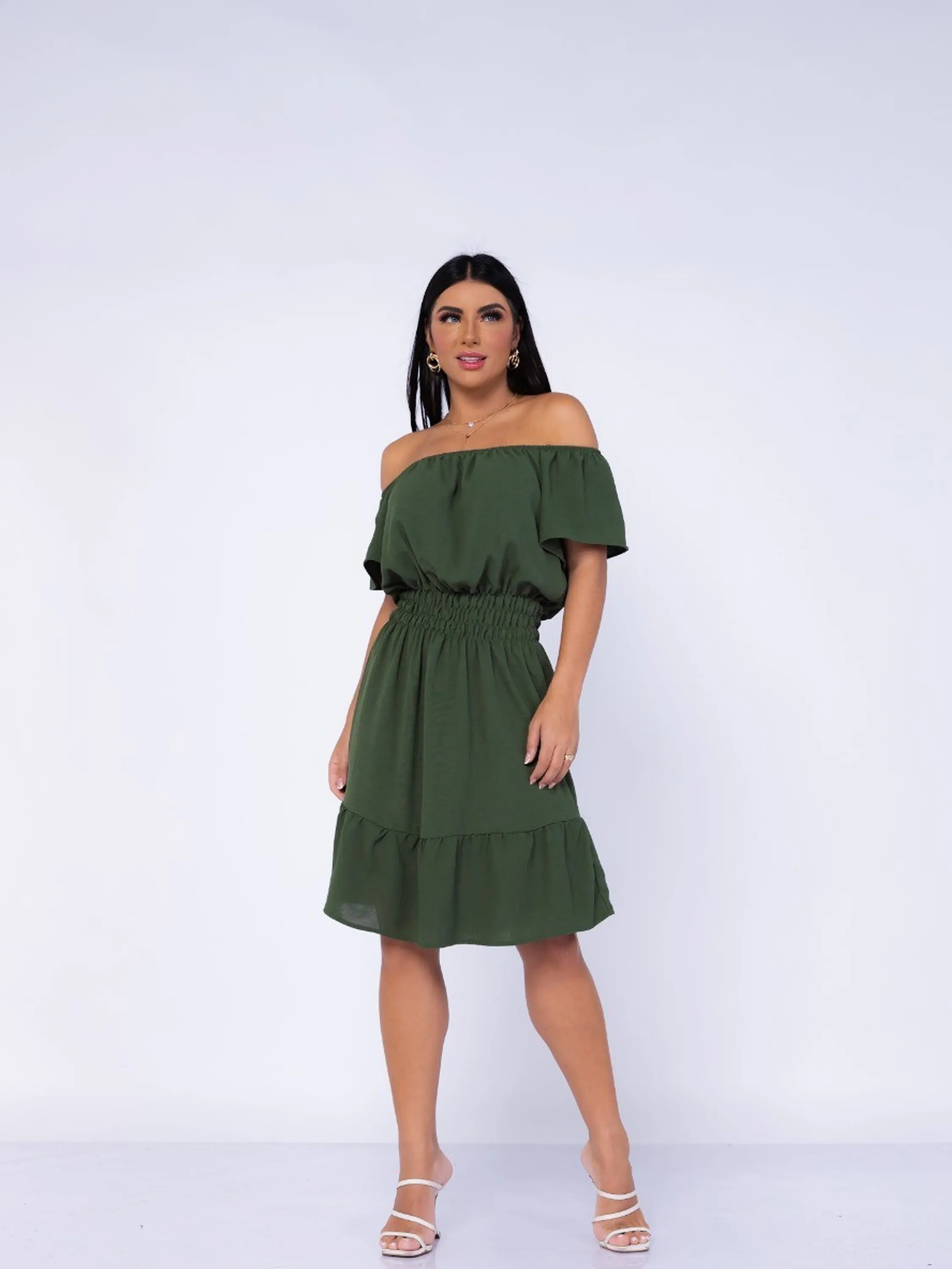 Vestido Midi cigana