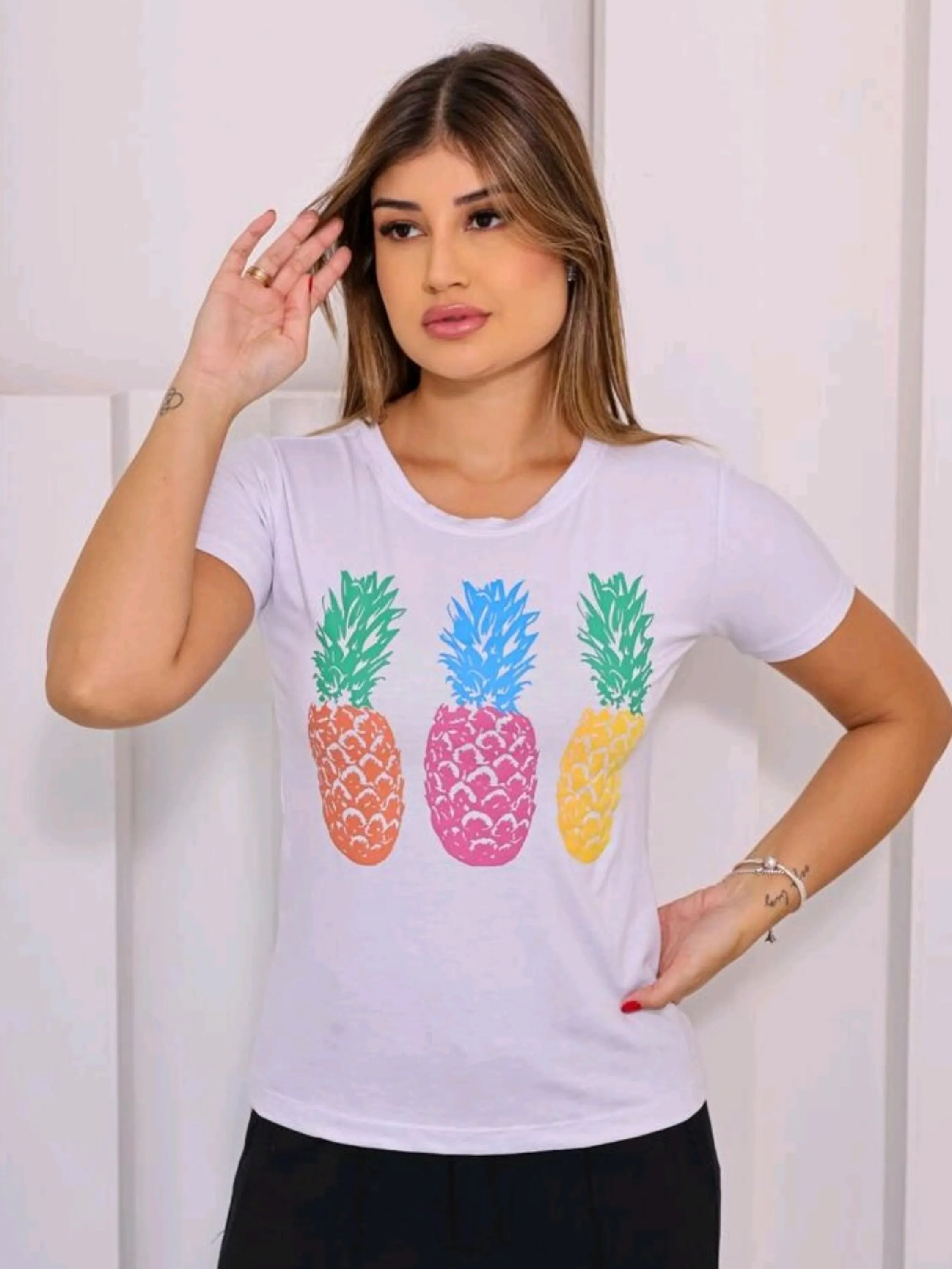 Tshirt abacaxi