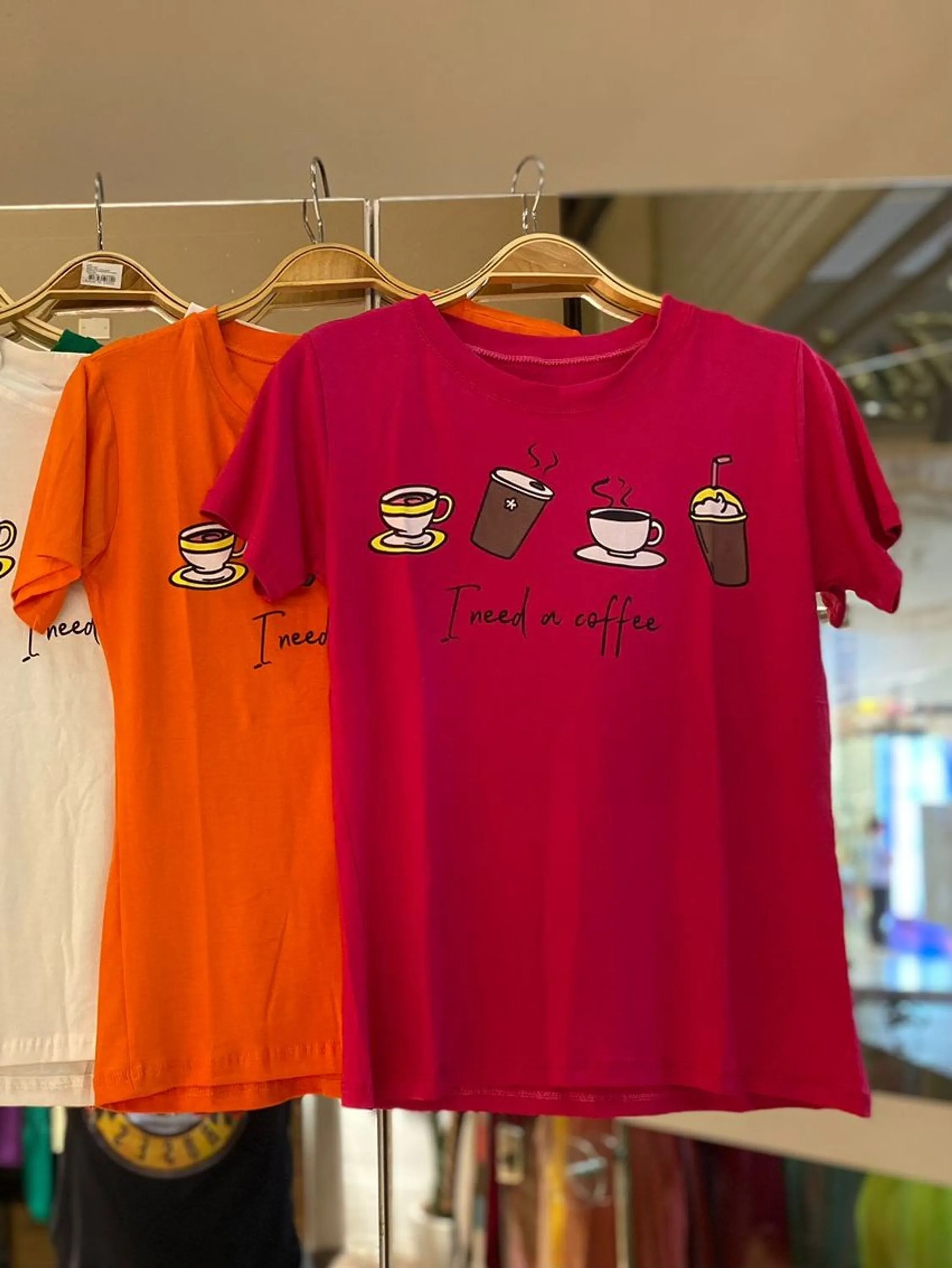 Promoção T-shirt café