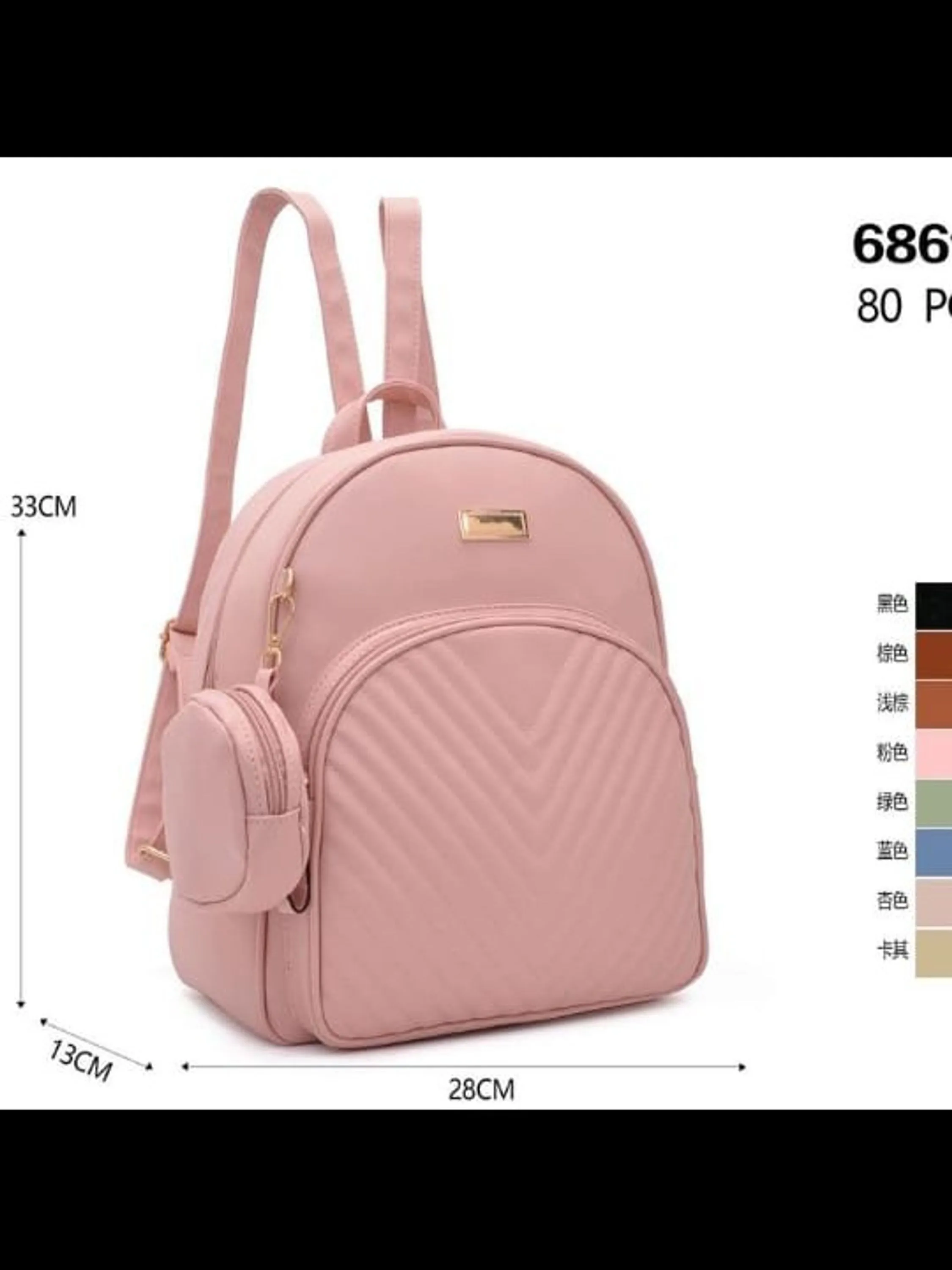 Mochila feminina 6861