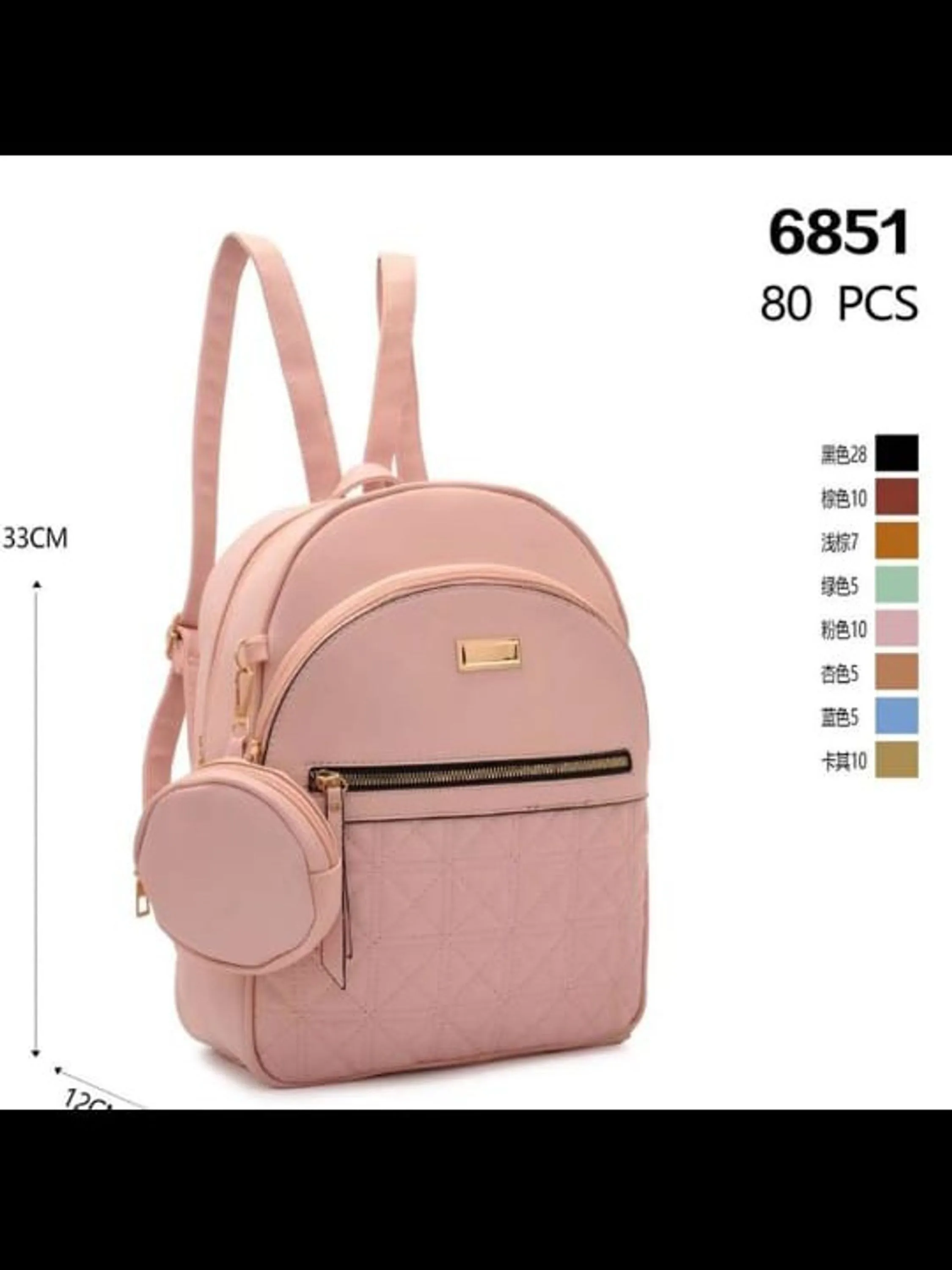 Mochila feminina 6851