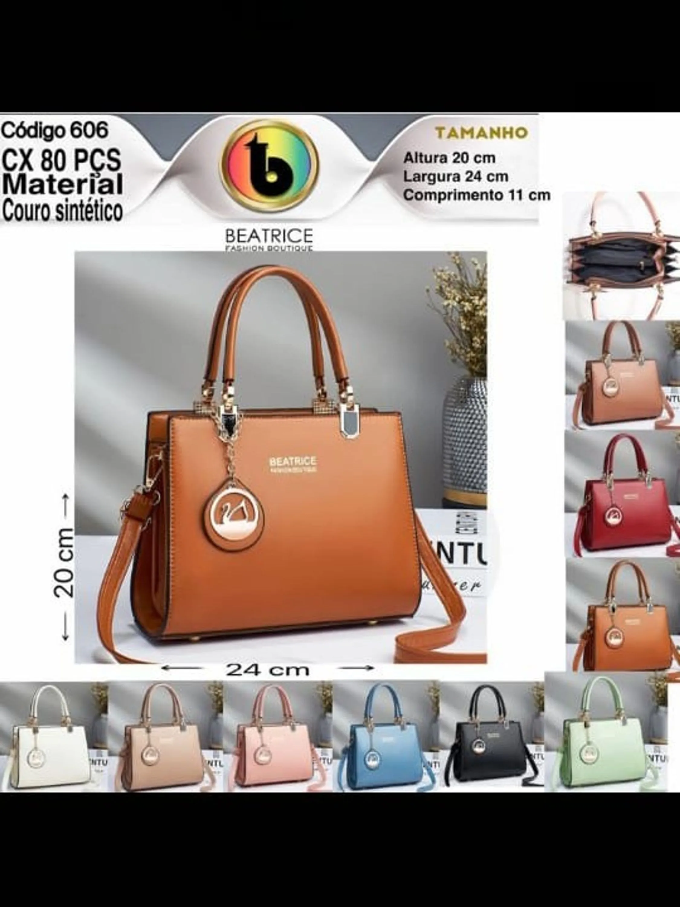 Bolsa feminina 606# 608-1#