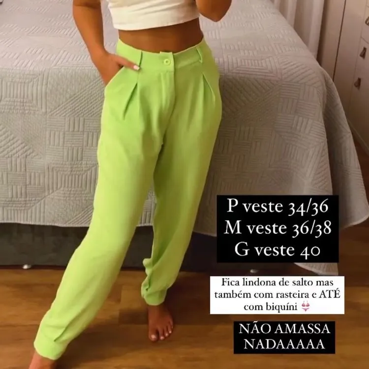 Calça cenoura  Básico C-01