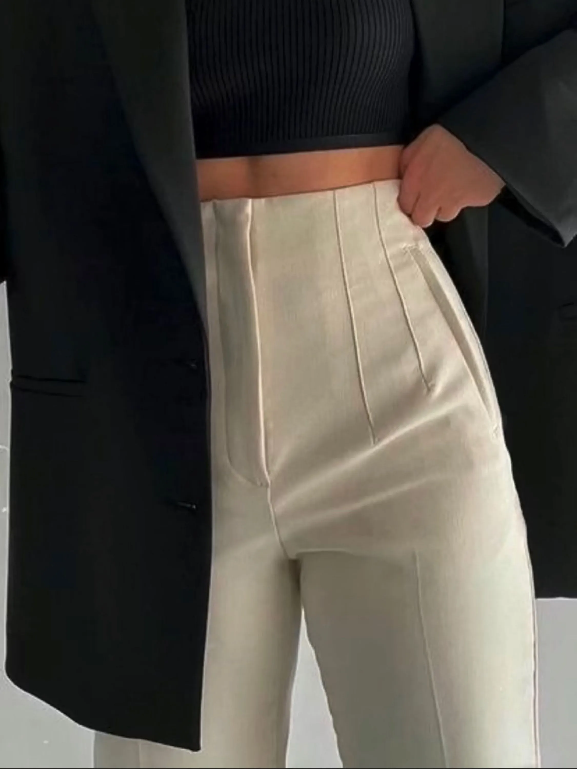 Calça zara Alfaiatariafeminina