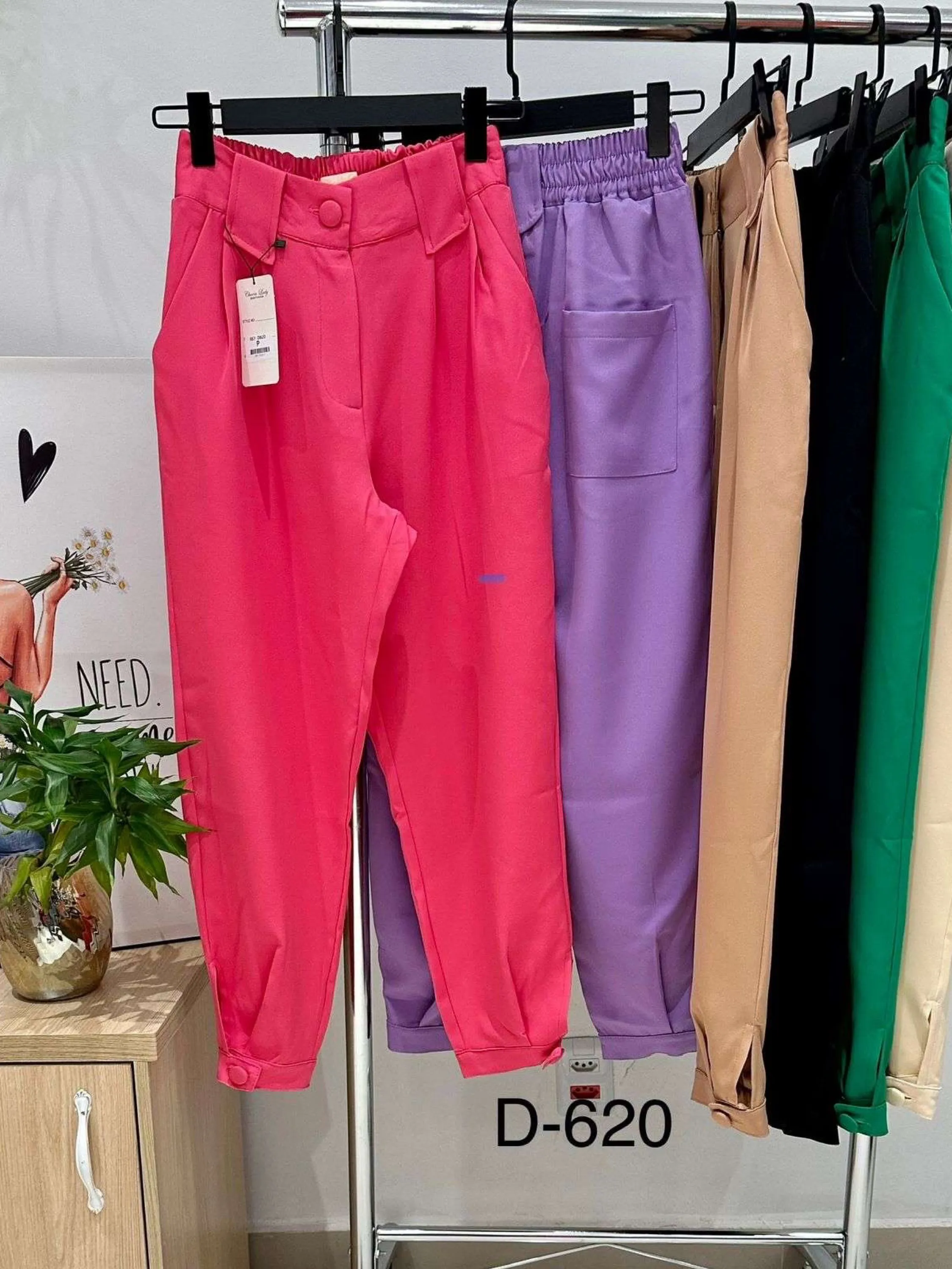 CALÇA feminino,D620