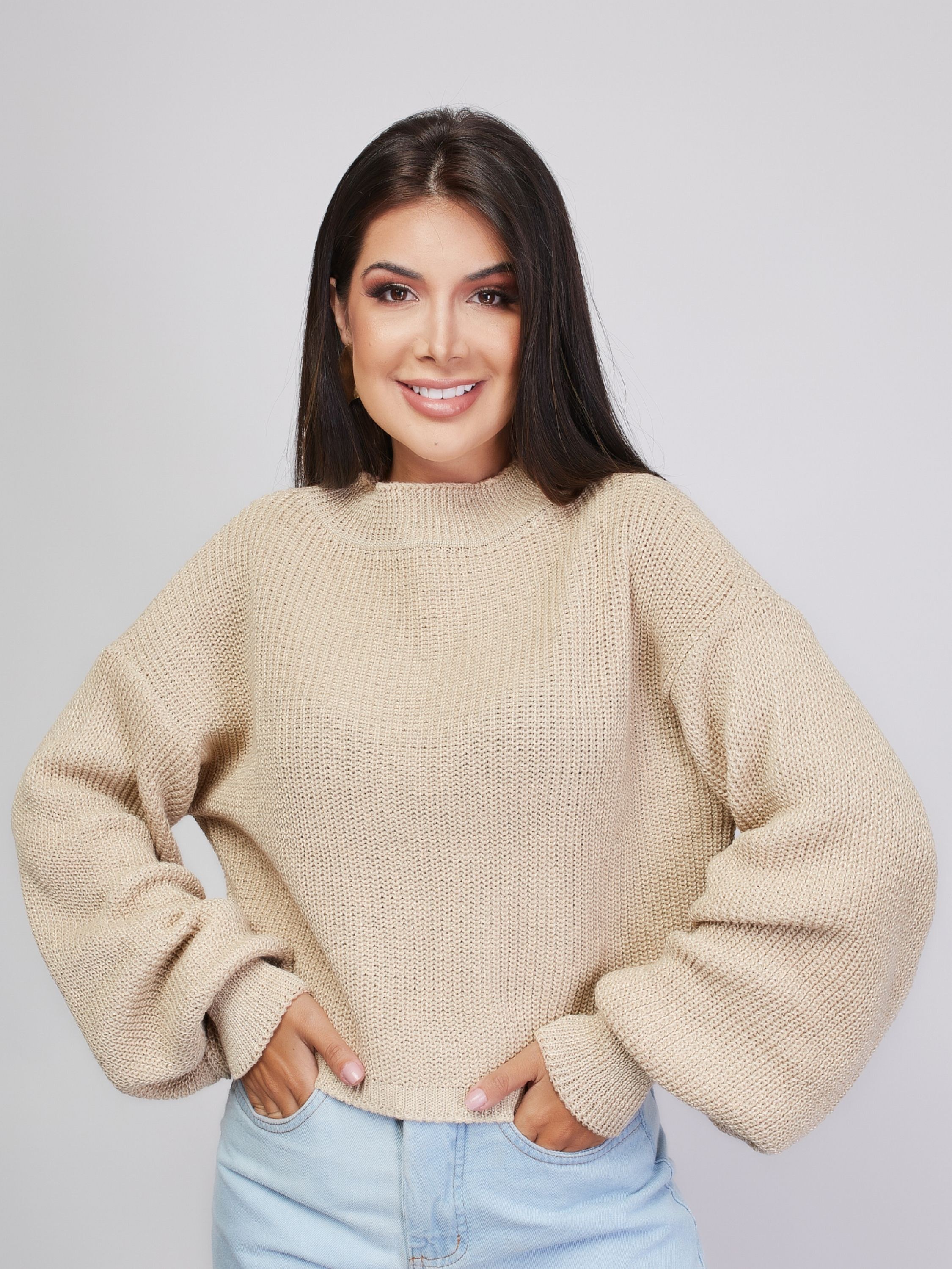 Malhado Simples ocasional Camisola,tricotado,MX11