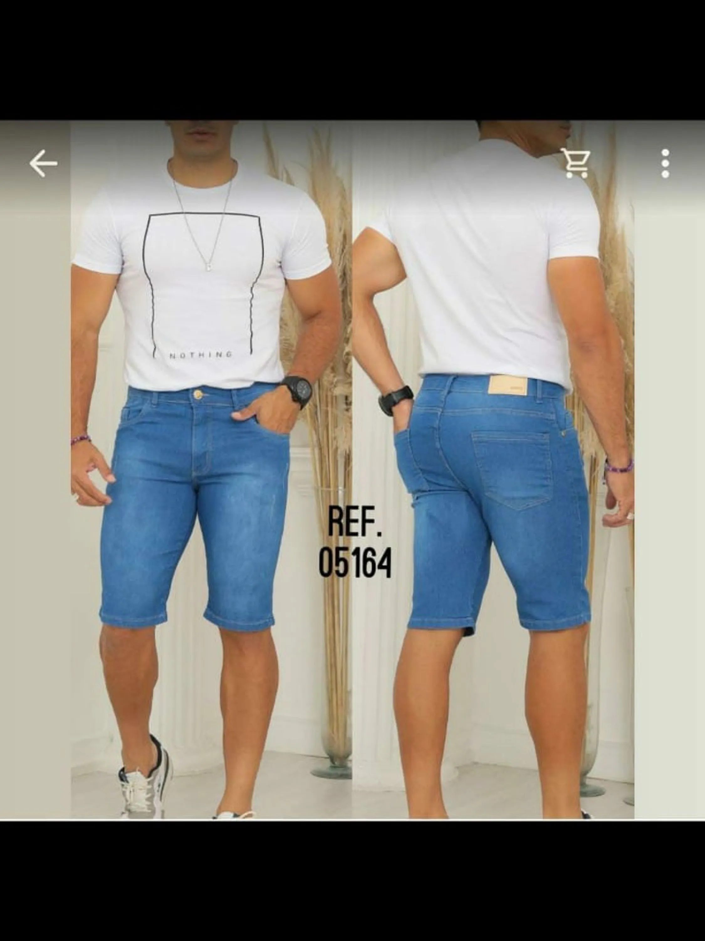 Bermudas masculinas,36 ao 46