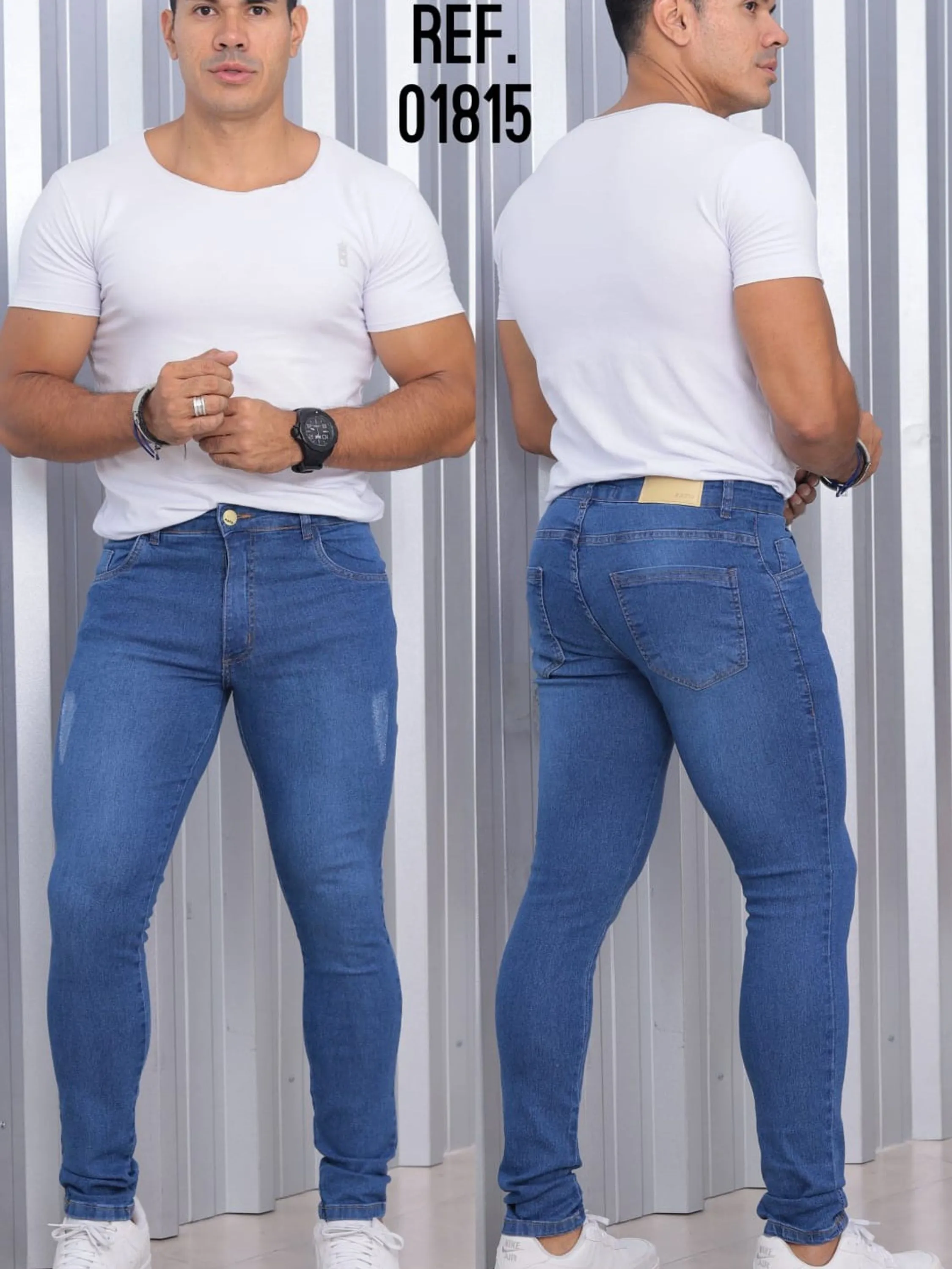 Calça jeans masculina 36 ao 46