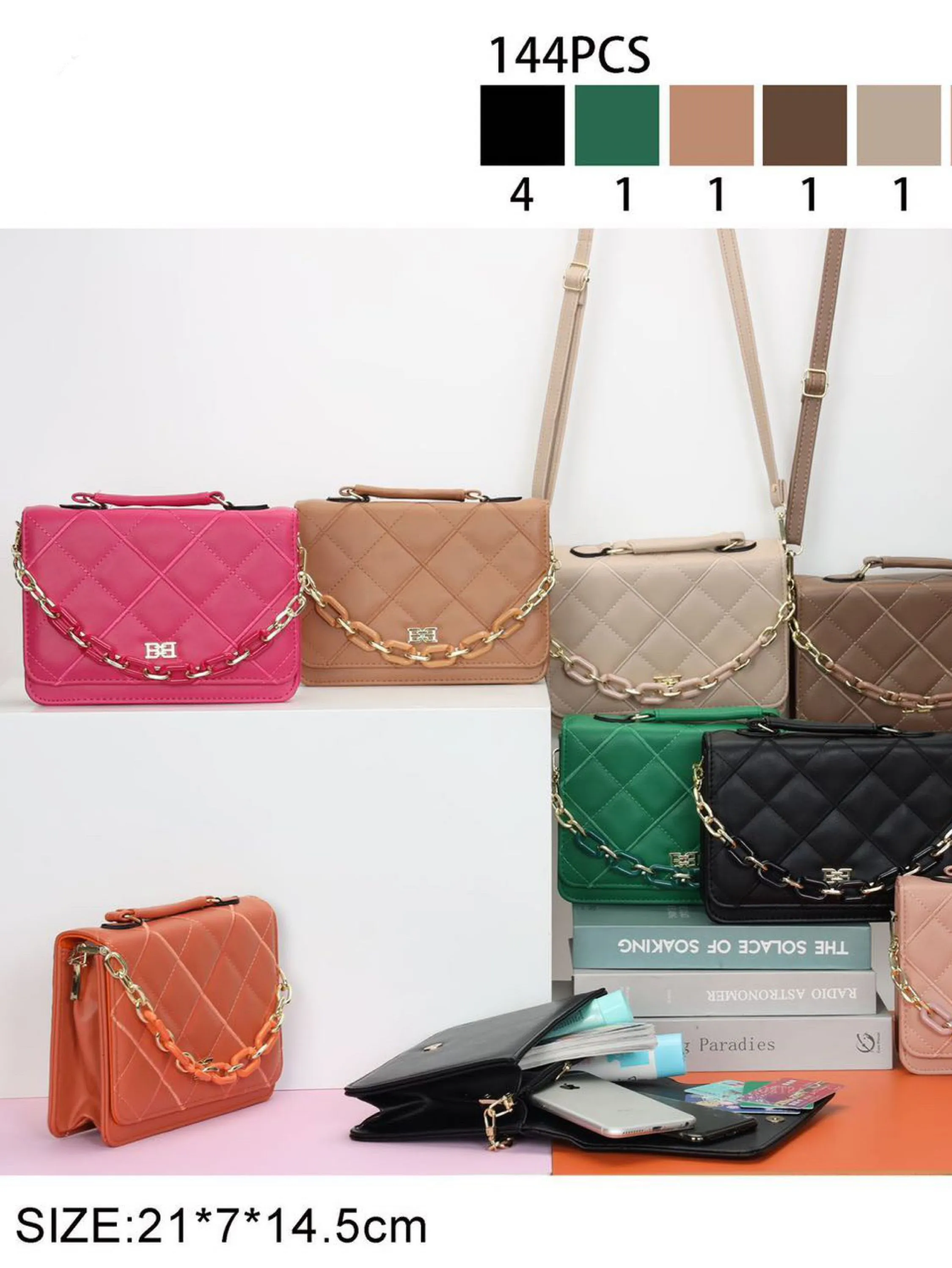 bolsa fiminina crossbody simples e versatilDb234