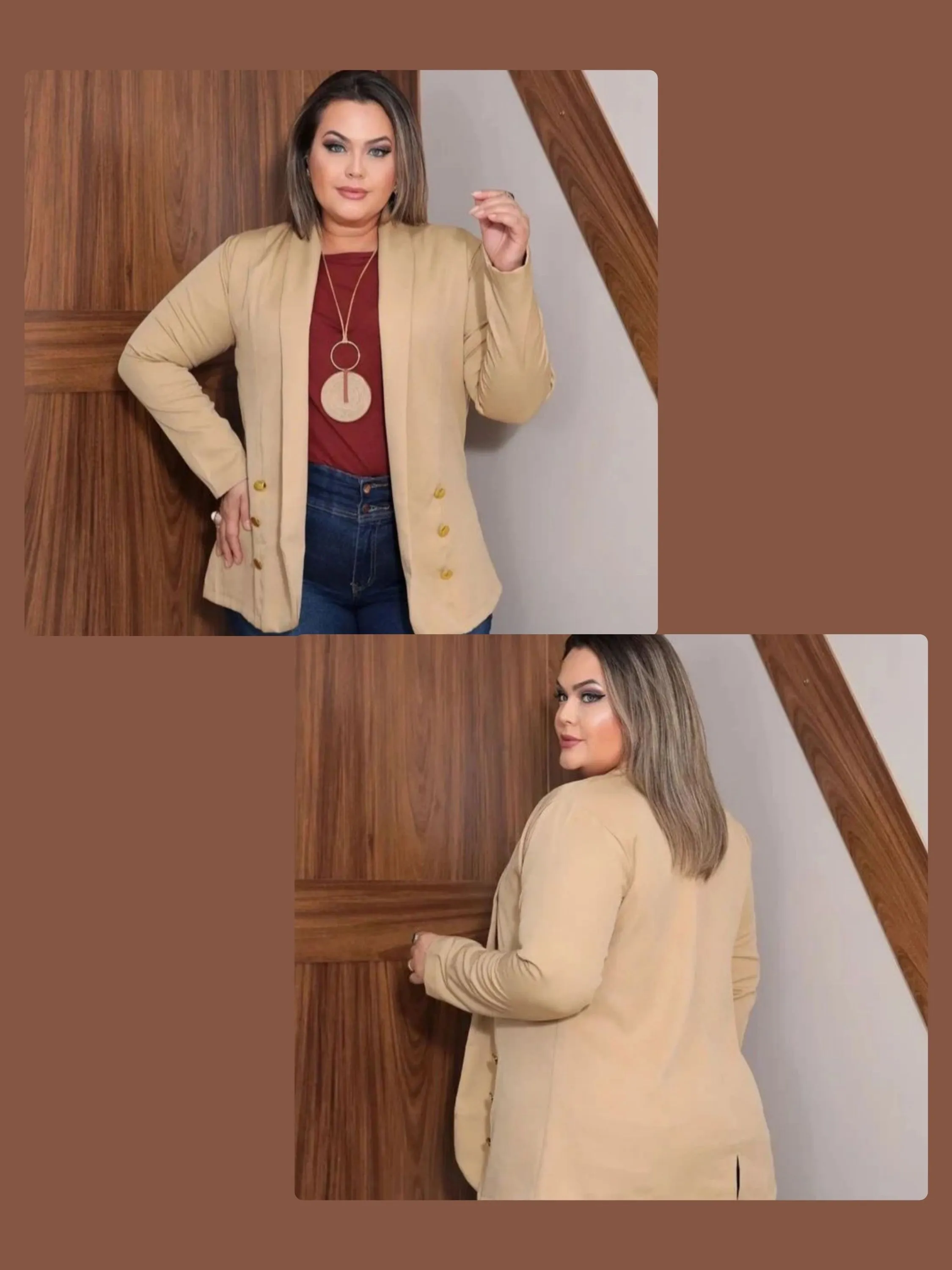 MAX BLAYSER PLUS SIZE ALFAITARIA FEMENINO