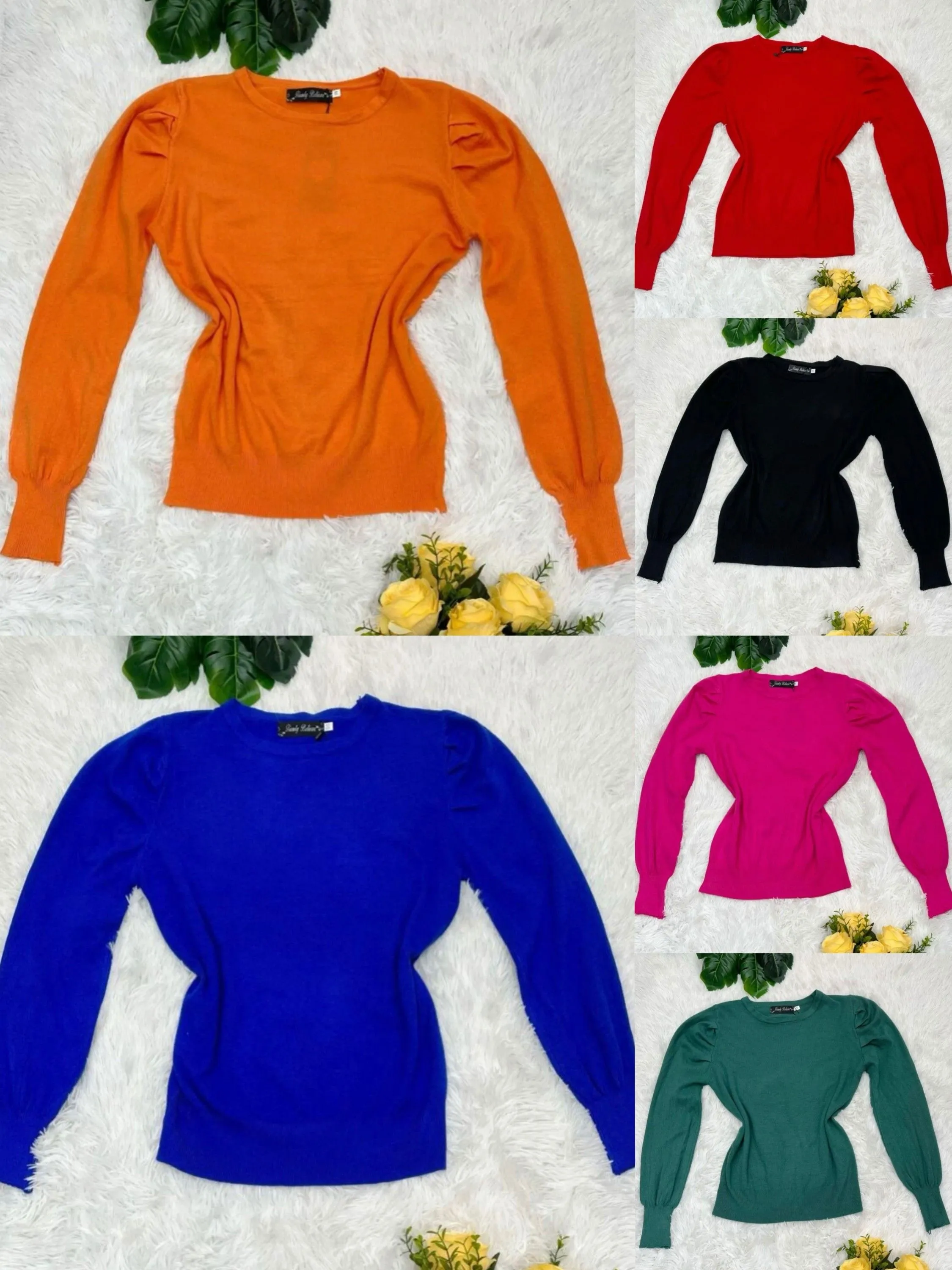Blusa modal de lãzinha importado Flora 4028