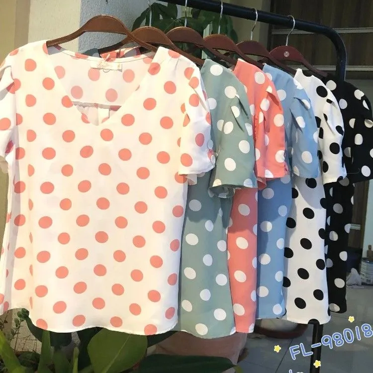 Blusa de crepe Flora 980