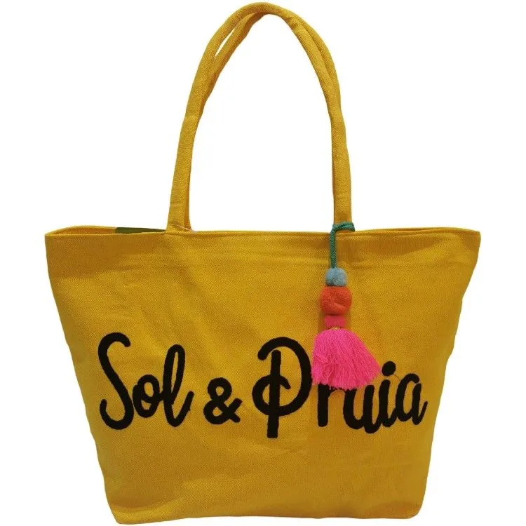 Bolsa de praia sol e praia