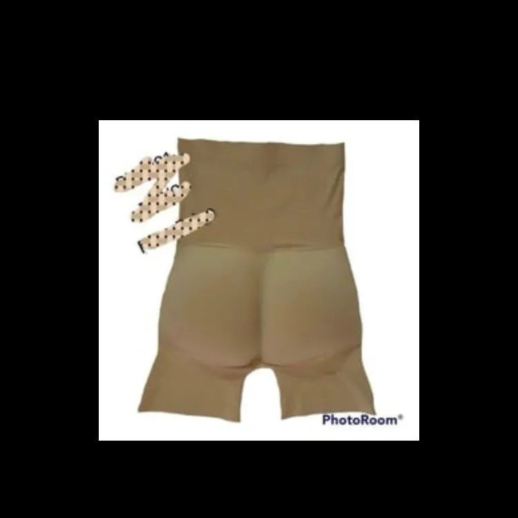 Calcinha Short KIT/COM 12 PECAS  cintura alta Levanta Bumbum Aumenta - Enchimento Bunda 5