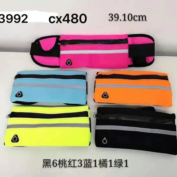 Bolsa de cintura para corrida multifuncional à prova d'água anti-roubo bolsa de cintura para celular esportiva de ajuste fino para homens e mulheres pequena bolsa de chaleira bolsa de ciclismo