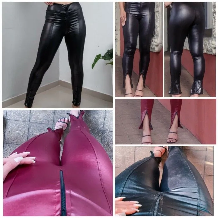 Calça Cirre com 3 zipers