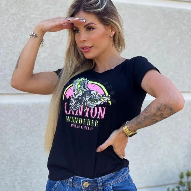 Blusa t Shirt canyon