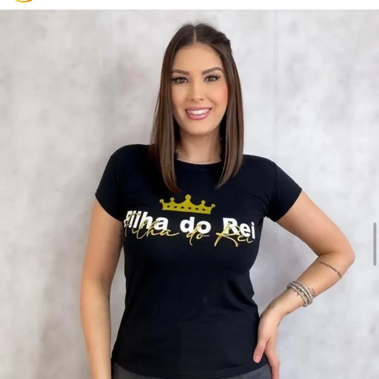 Blusa t shirt filha do rei