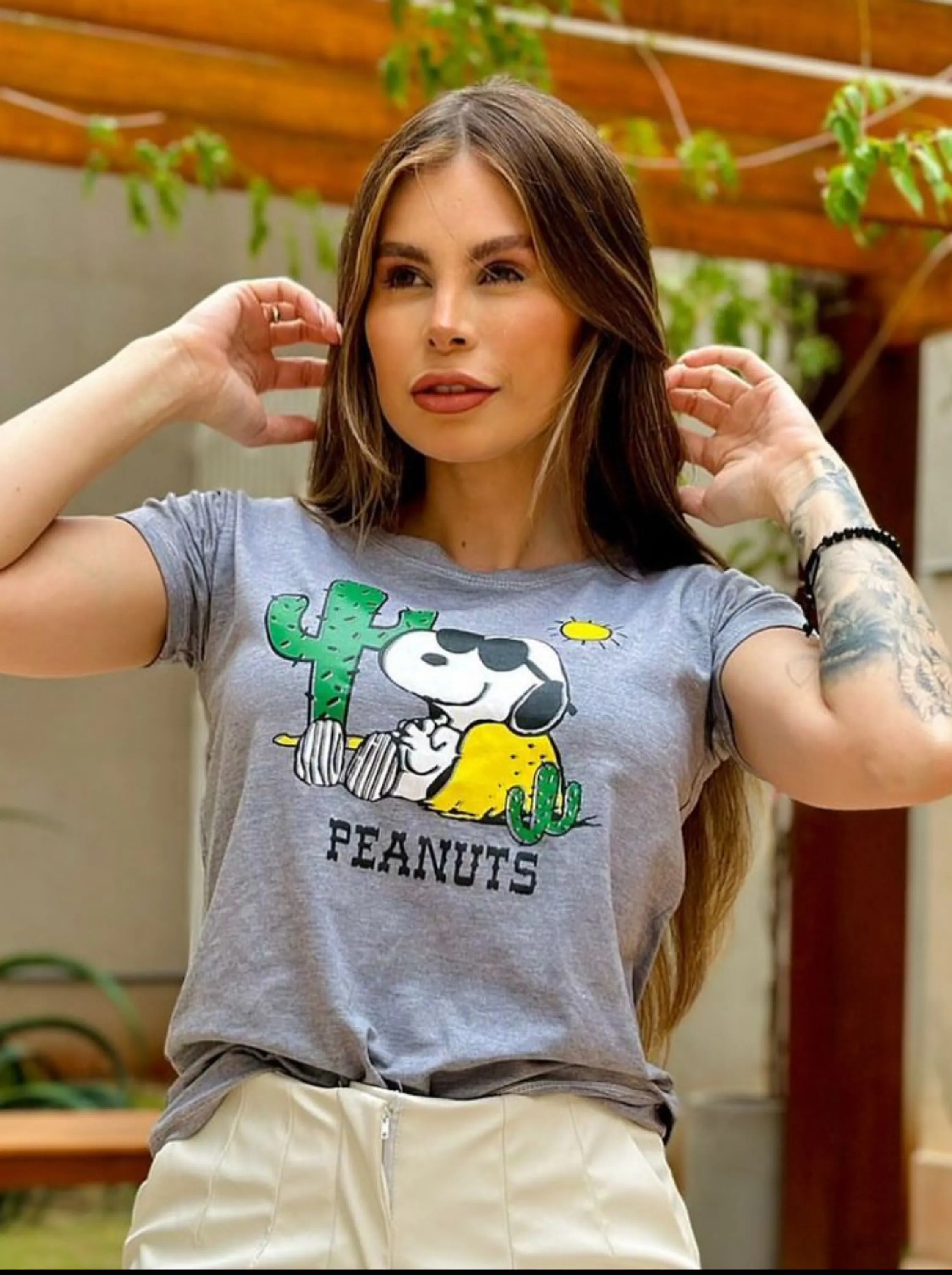 Blusa t shirt Snoopy