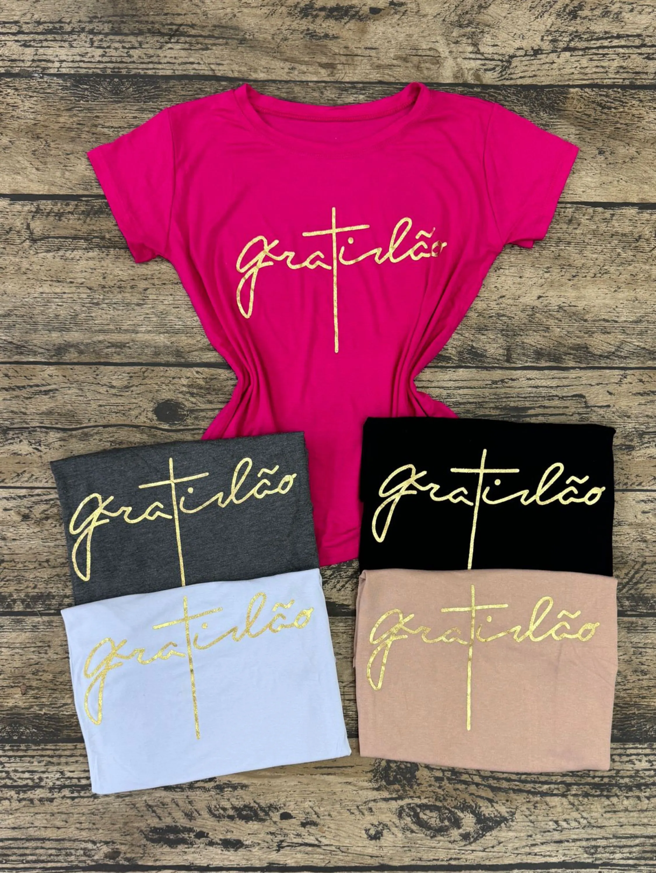 T shirt gratidao