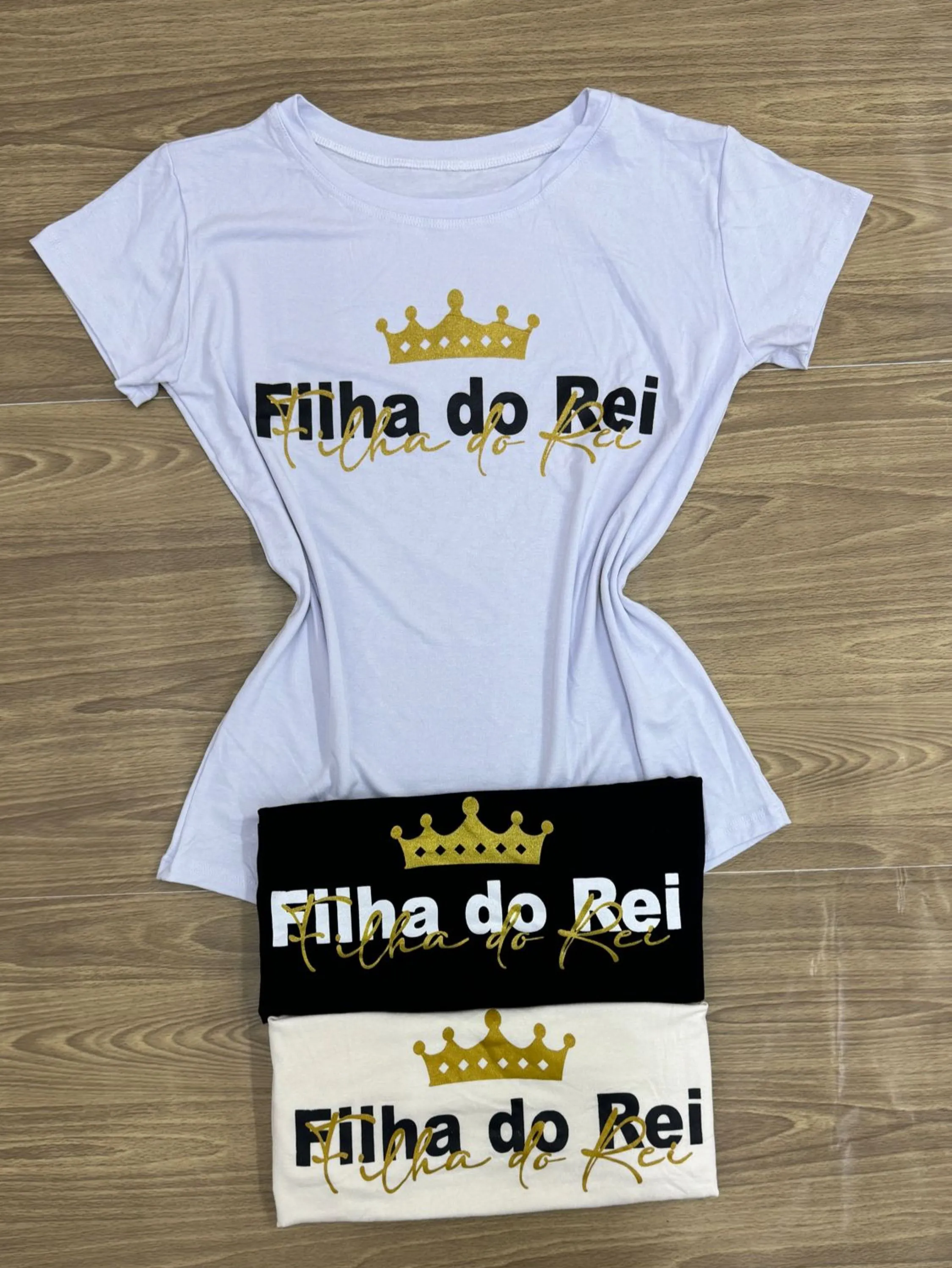 T shirt sou filha do rei