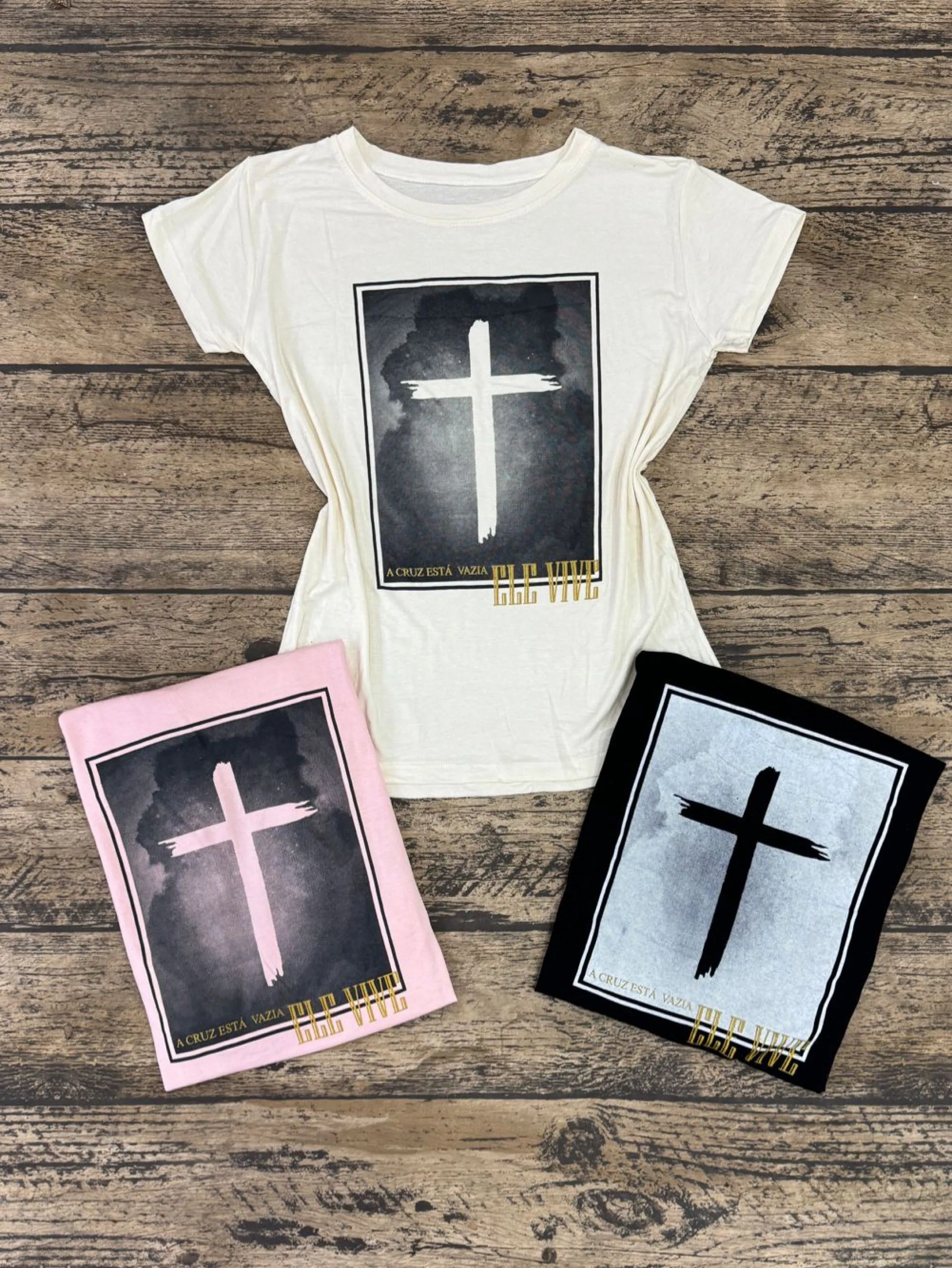 Blusa t shirt Cruz