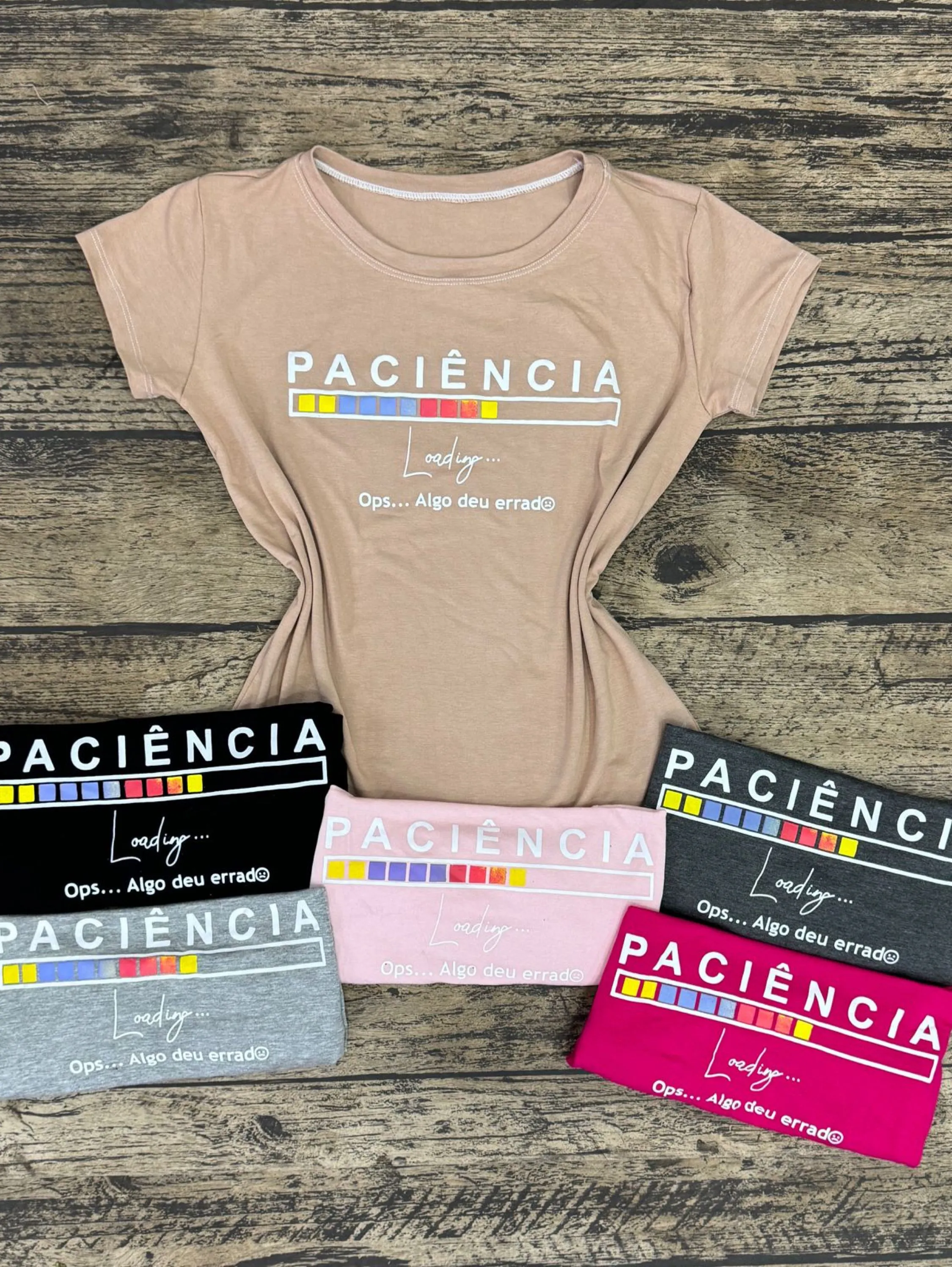 T shirt paciência