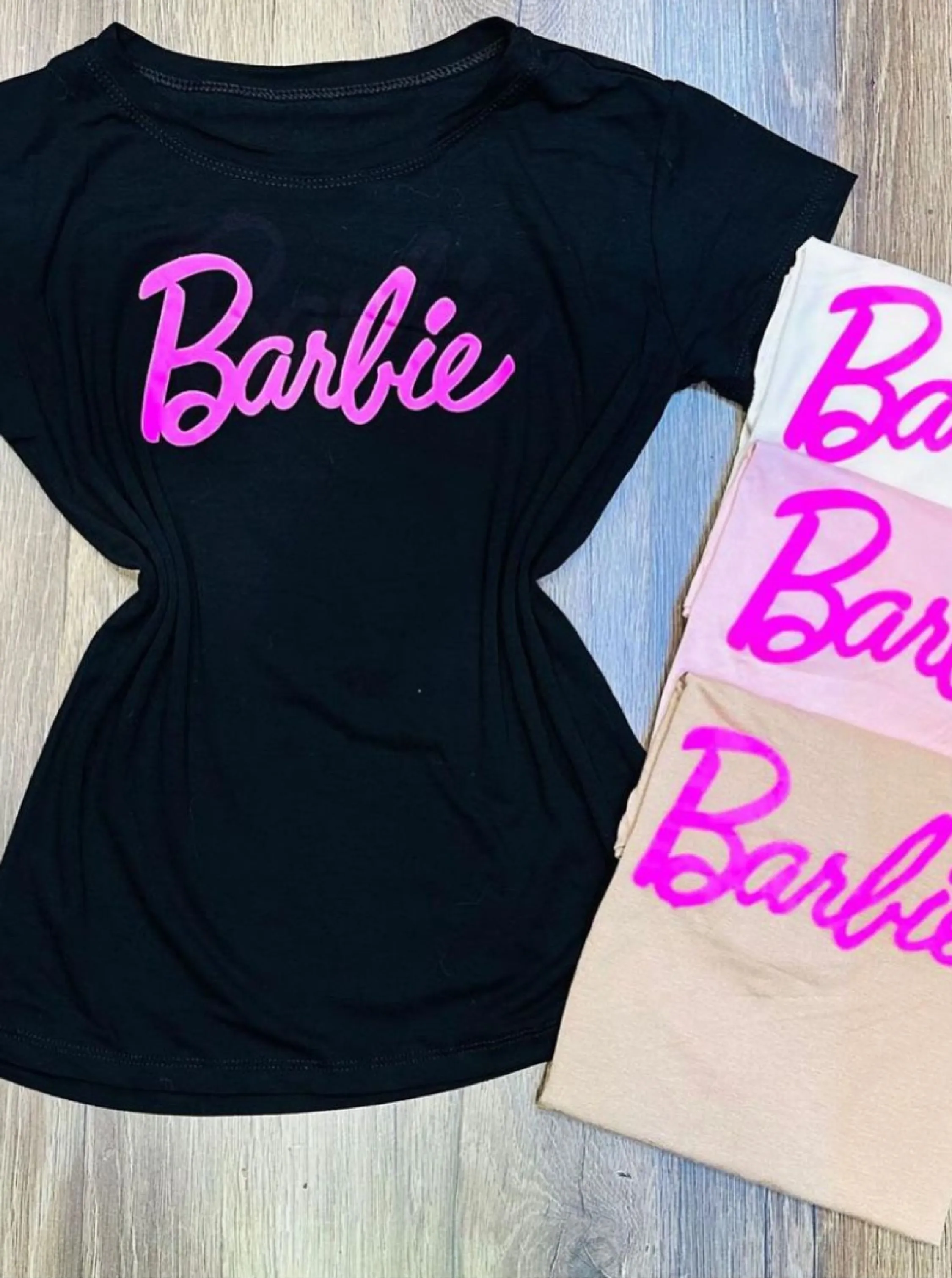 T shirt Barbie