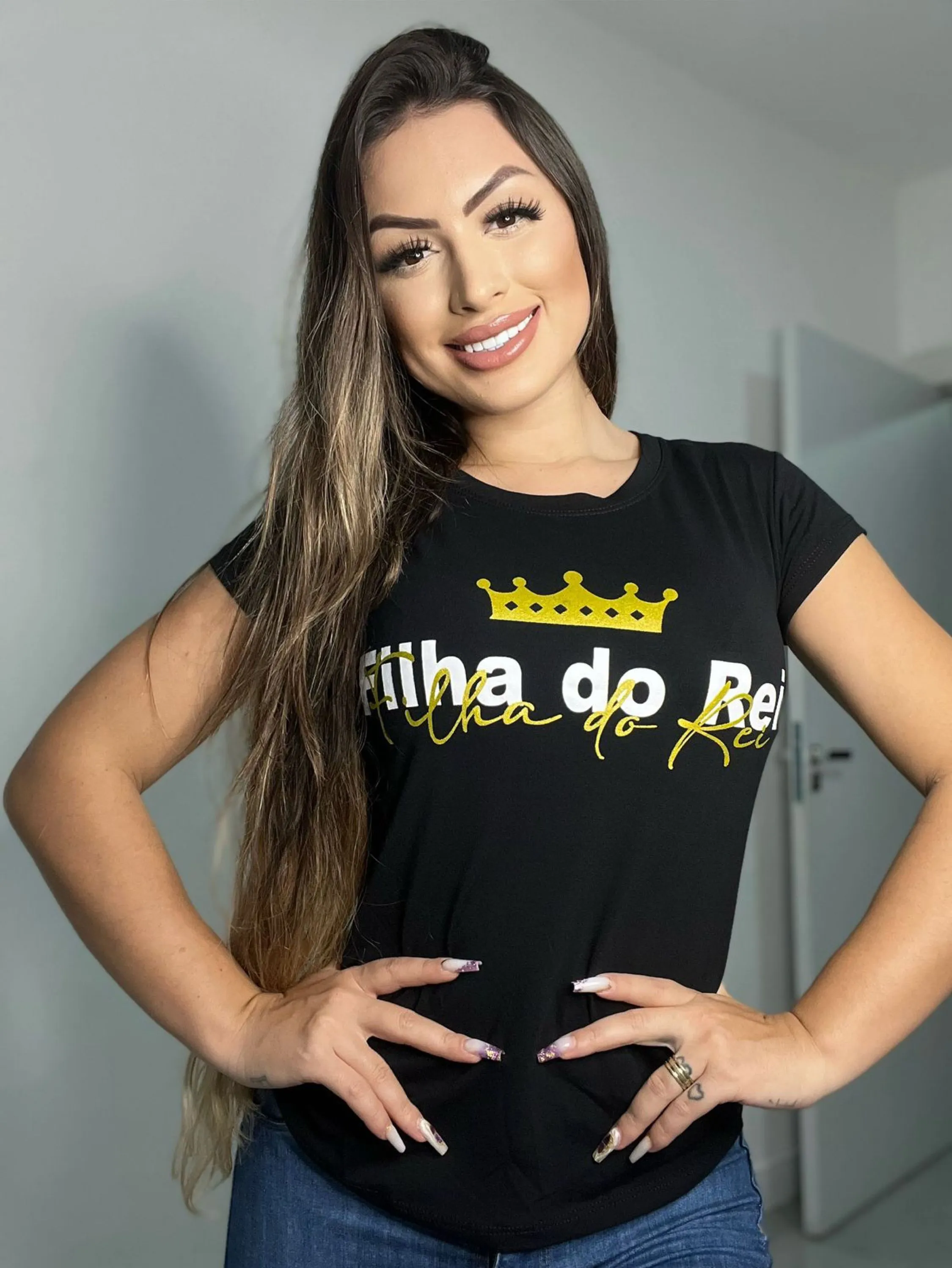 Blusa t shirt filha do rei