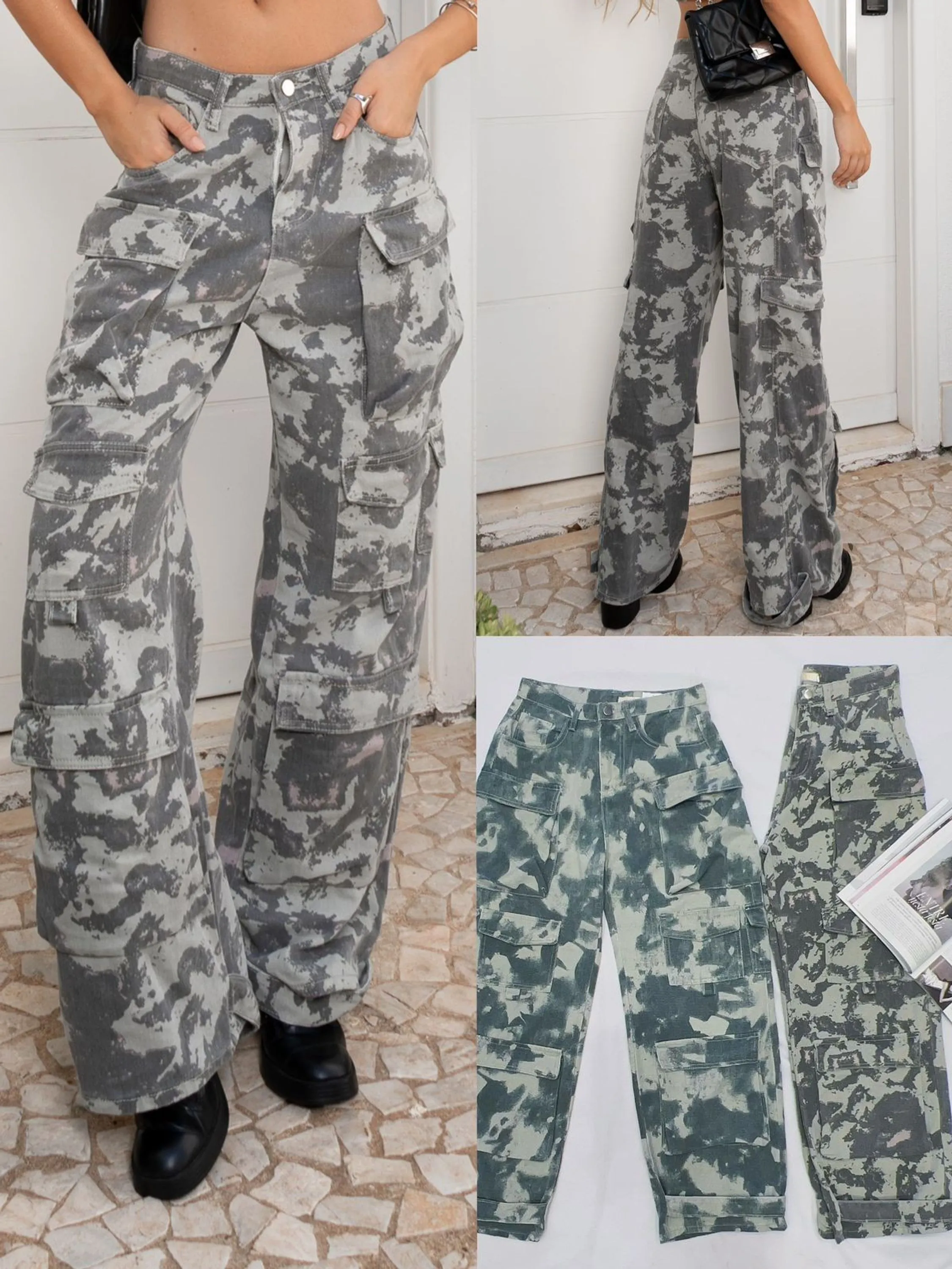 Calça camuflada