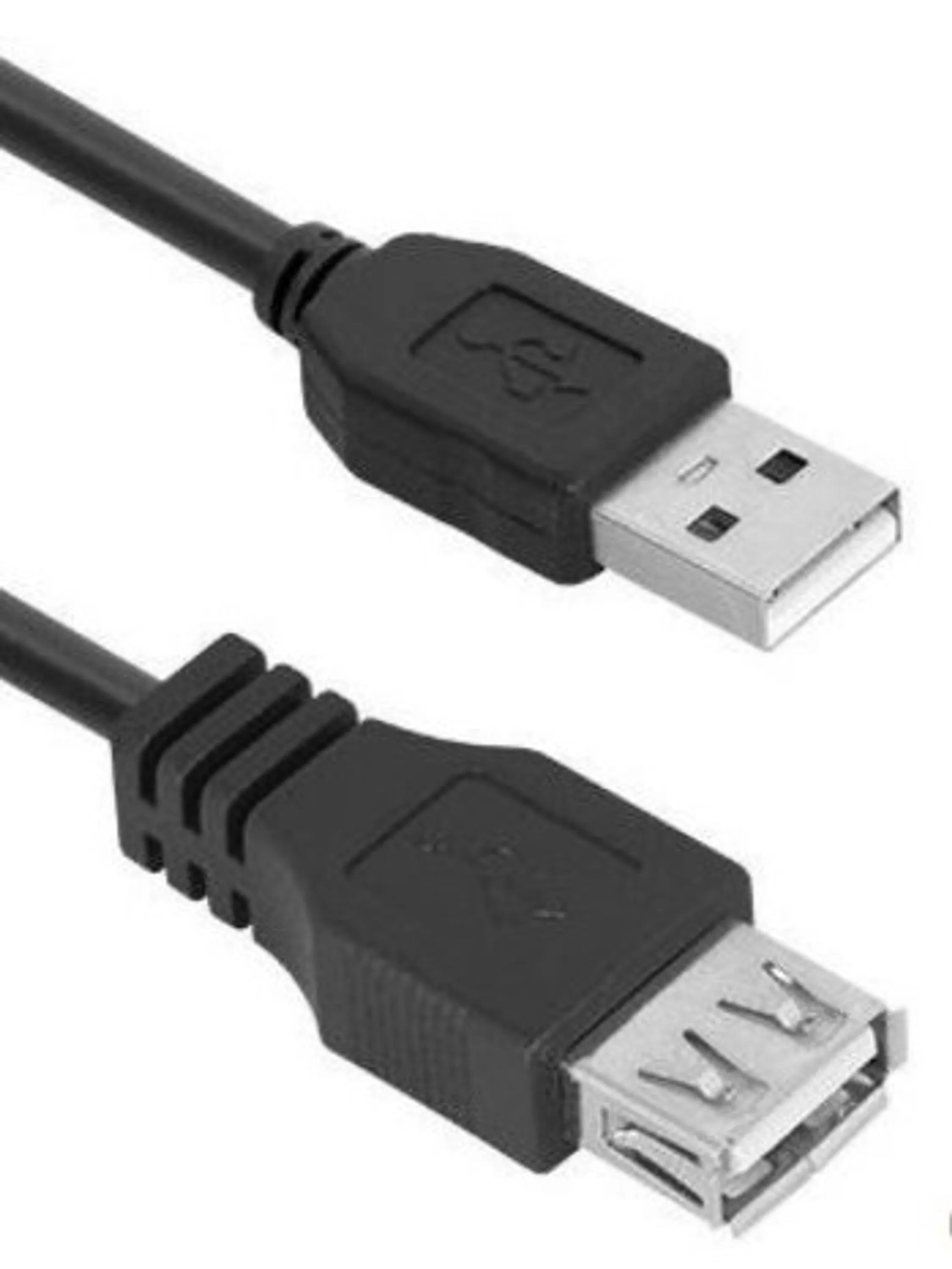 Cabo USB macho e femea