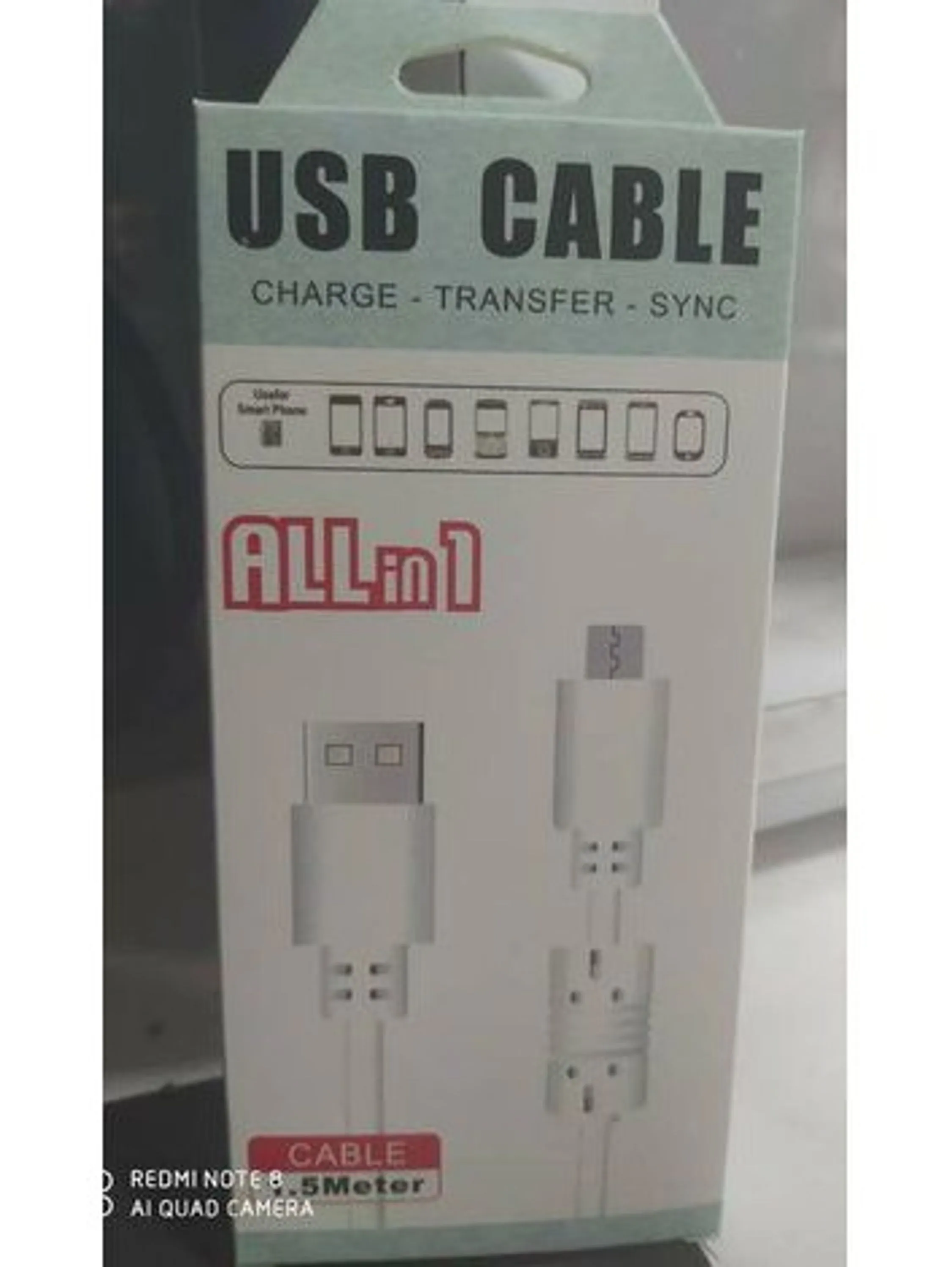 CABO USB 1.5M V8