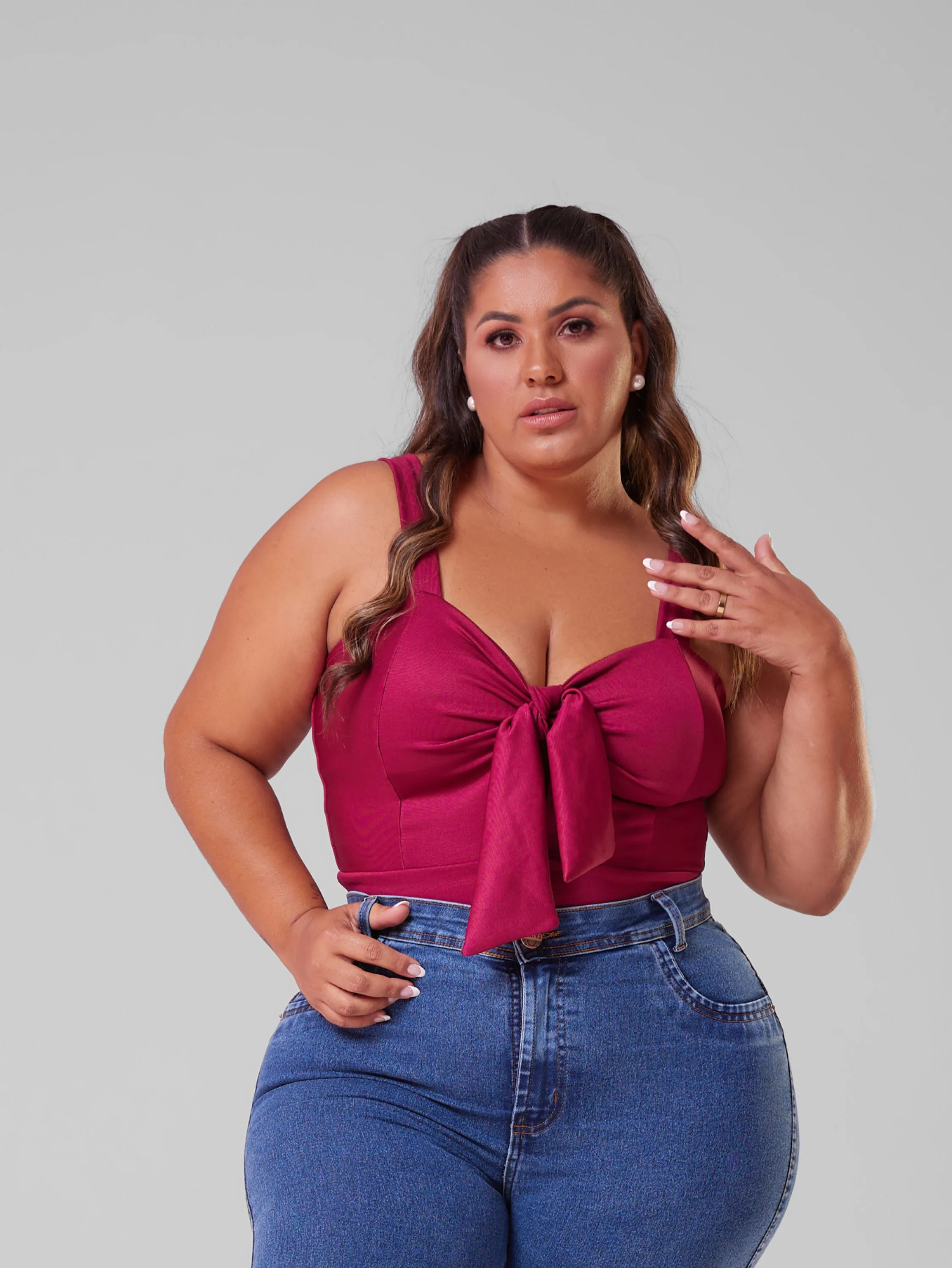 Cropped plus size - Iandê jeans