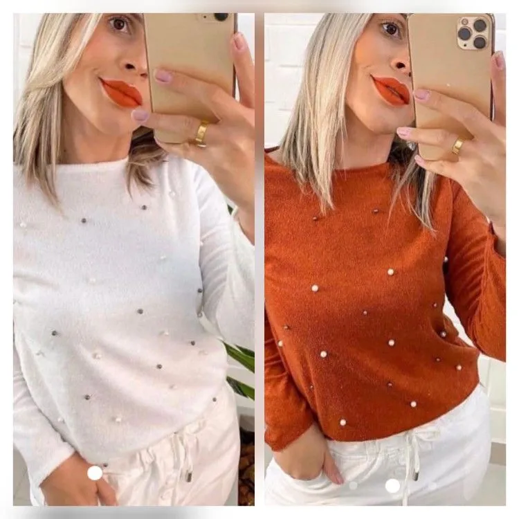 PERFEITA BLUSA MANGA LONGA