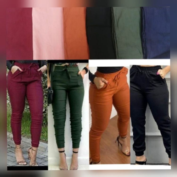 PROMOCÃO NOSSA LINHA PREMIUM A QUASE PREÇO DE CUSTO.  CALÇA ORIGINAL JOGGER  MATERIAL BENGALINE TODOS OS TAMANHOS E CORES UMA GRANDE LOGÍSTICA PRA VOCE!!