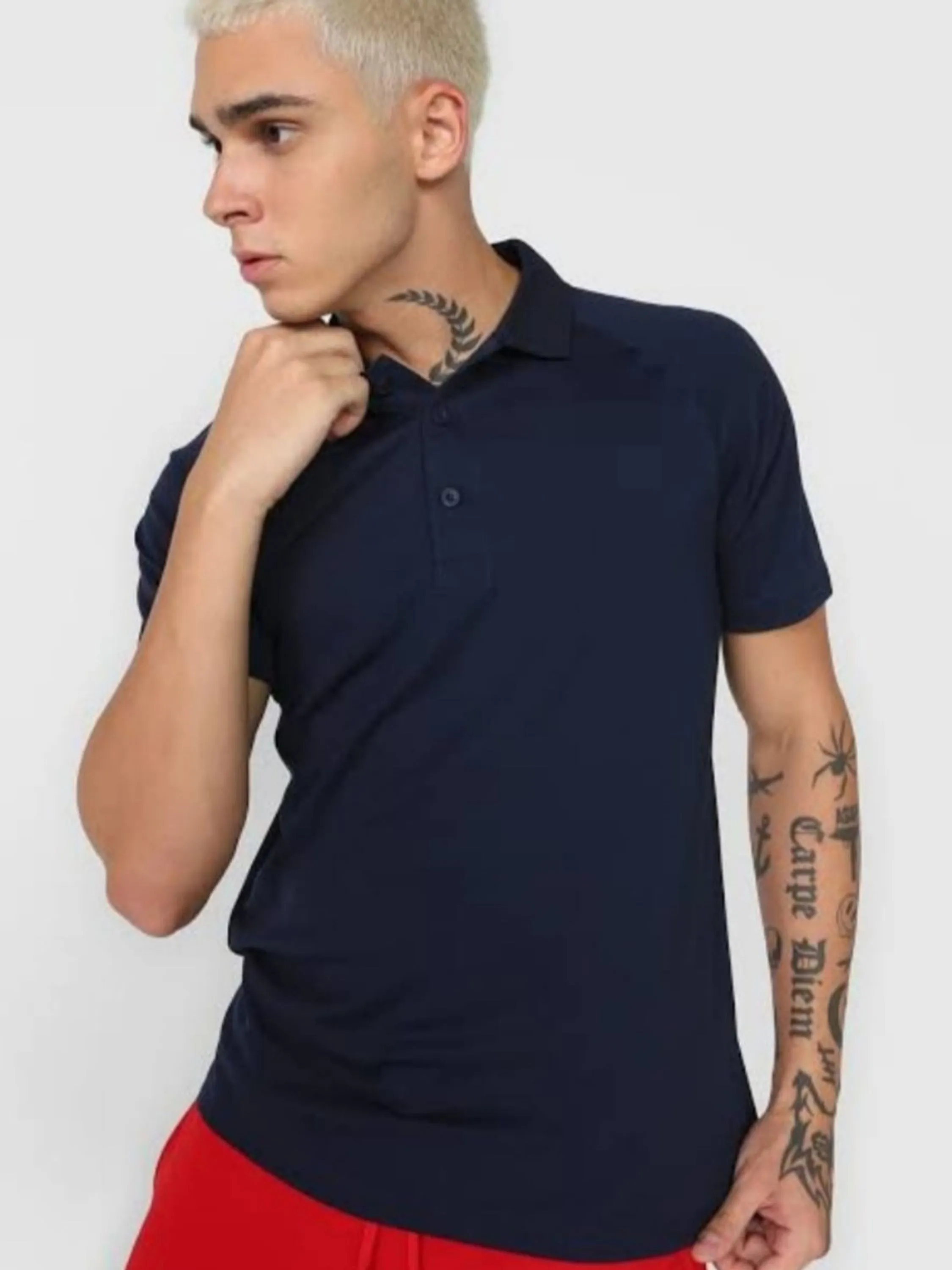 Kit 6 unidades Camisa Polo Masculino+Frete grátis