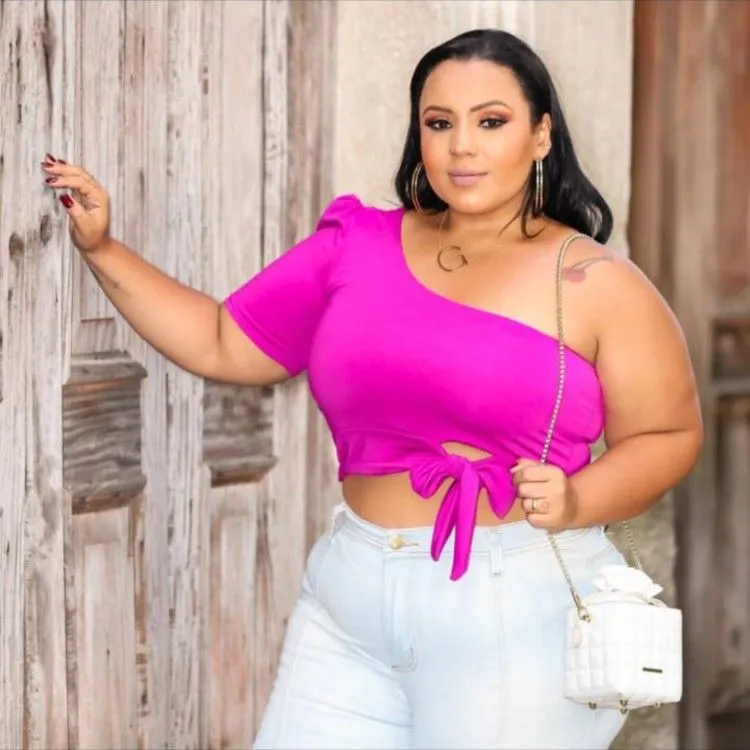 Kit com 6 Cropped plus size variados + Frete gratis