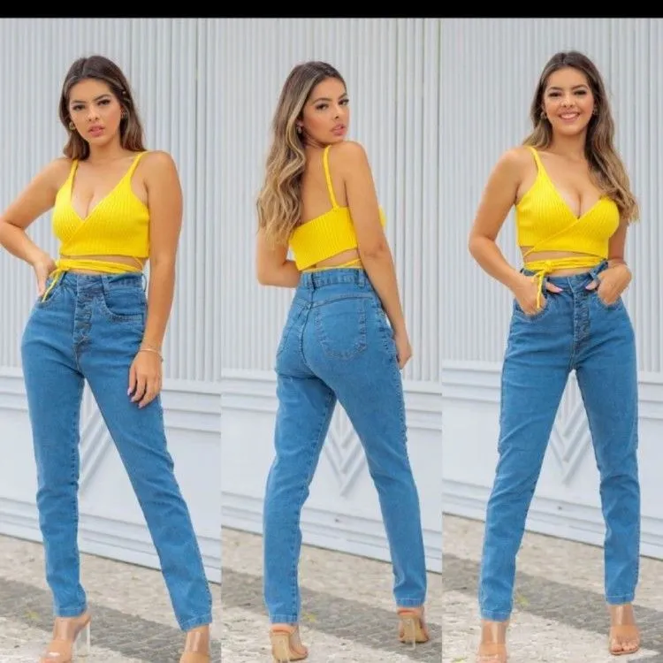 505# calca jeans isa fashion