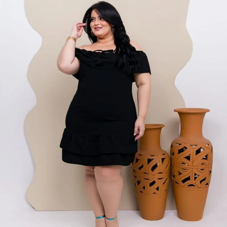 Vestido plus size siganinha (214)