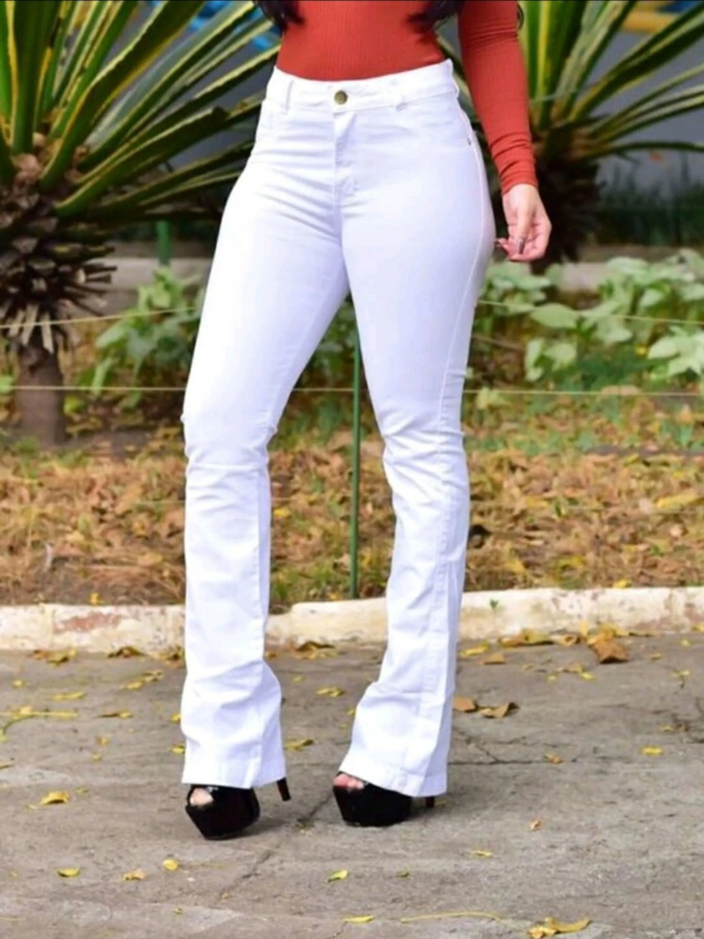 Calça jeans Flare