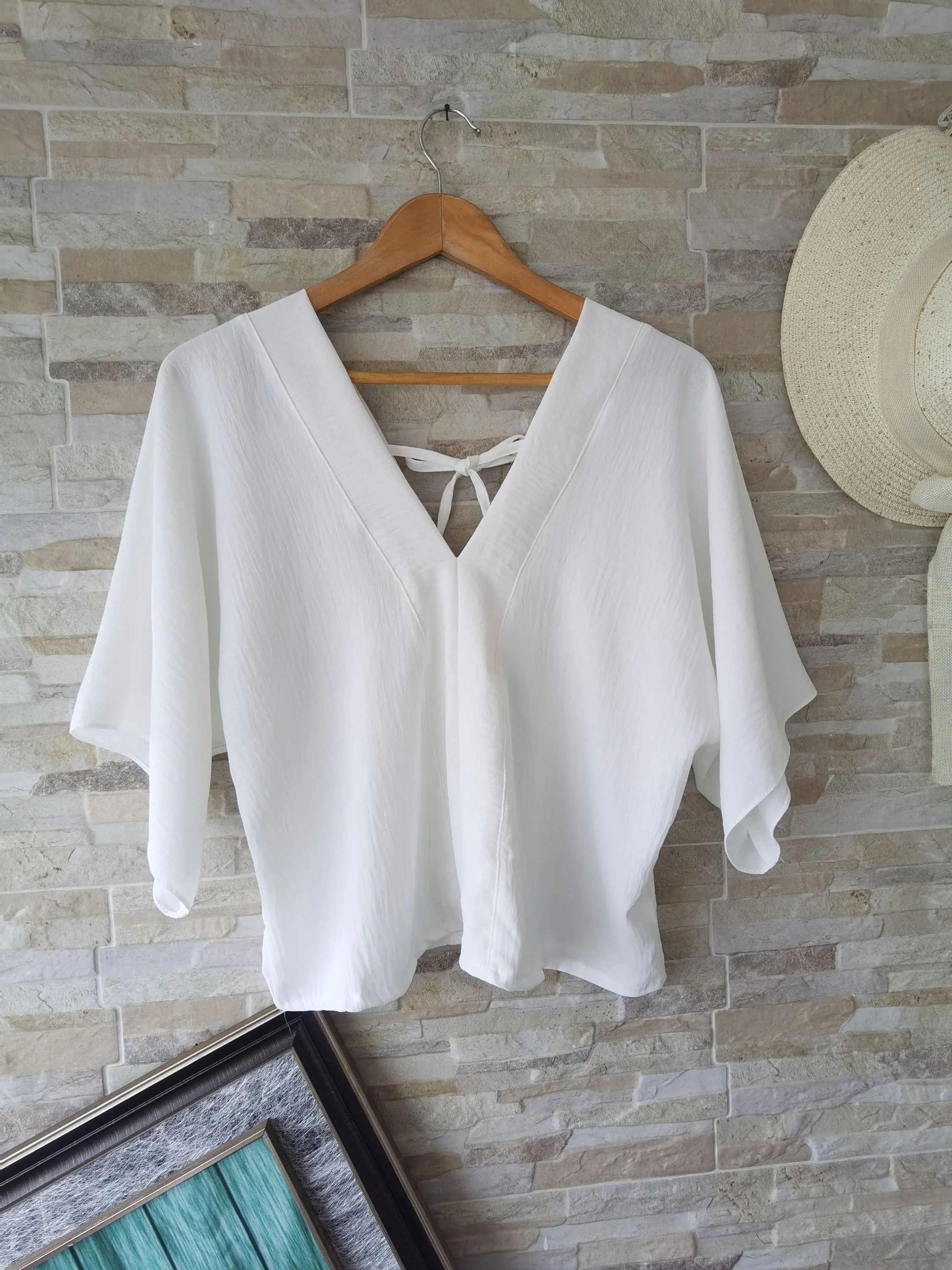 Blusa Feminina Manga Morcego DecoteDuna manga#153