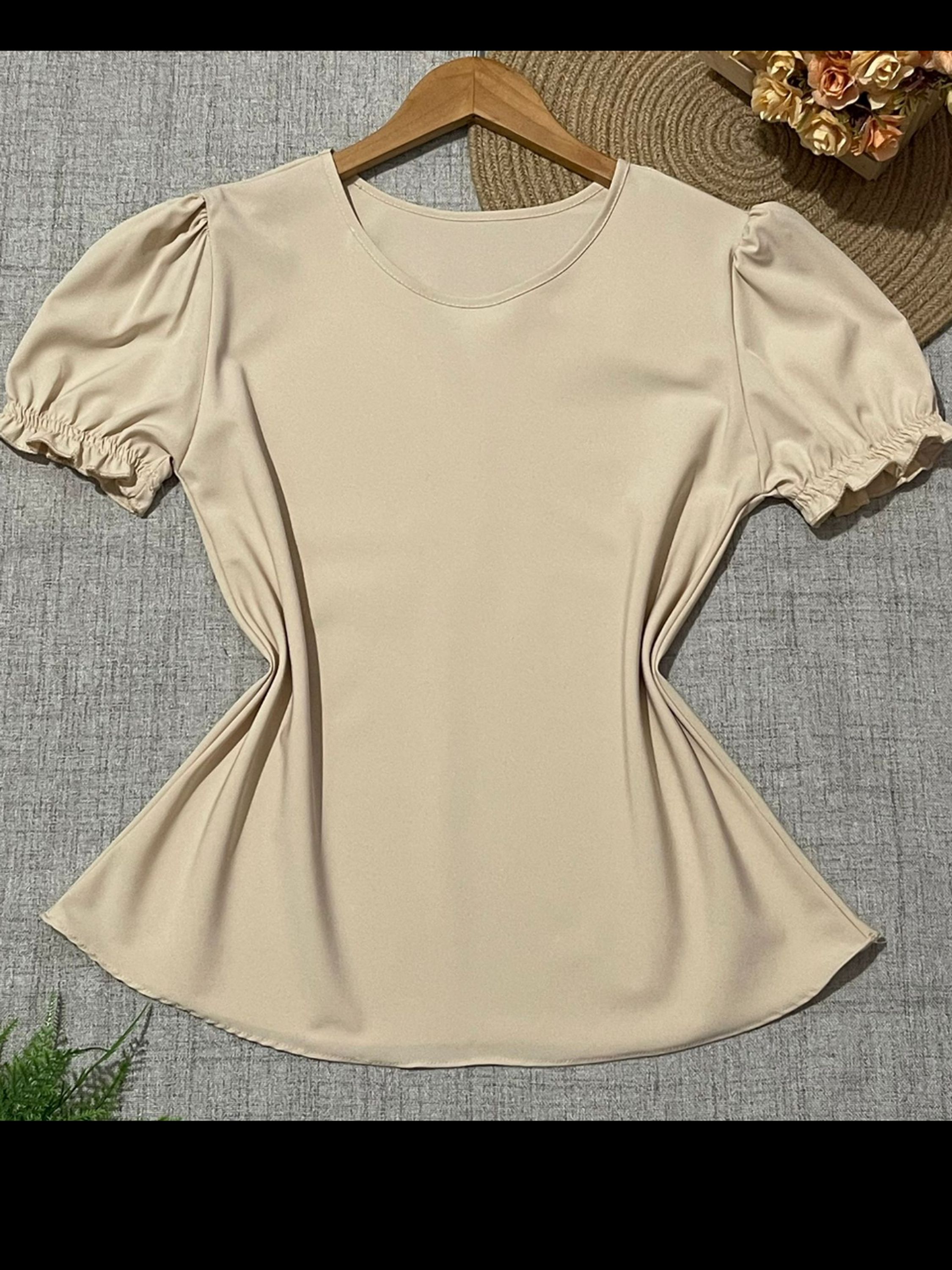 Blusa manga princesa