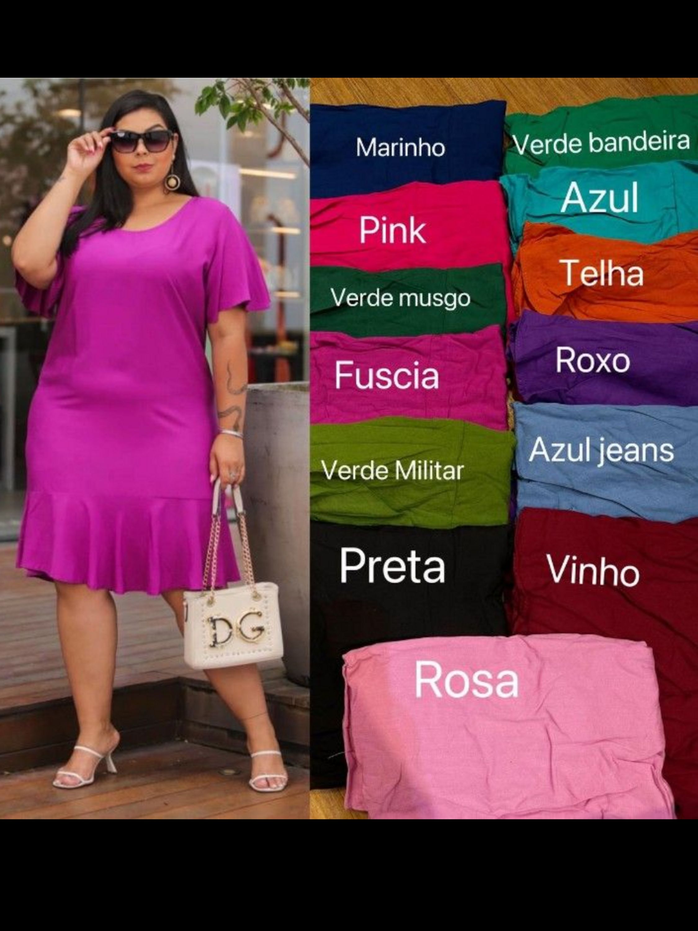 Vestido plus size