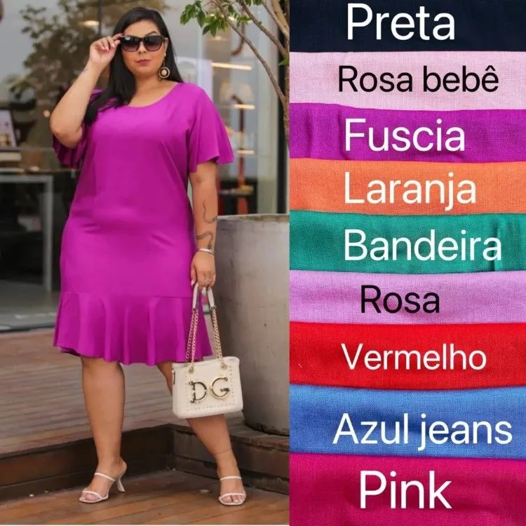 Vestido plus size