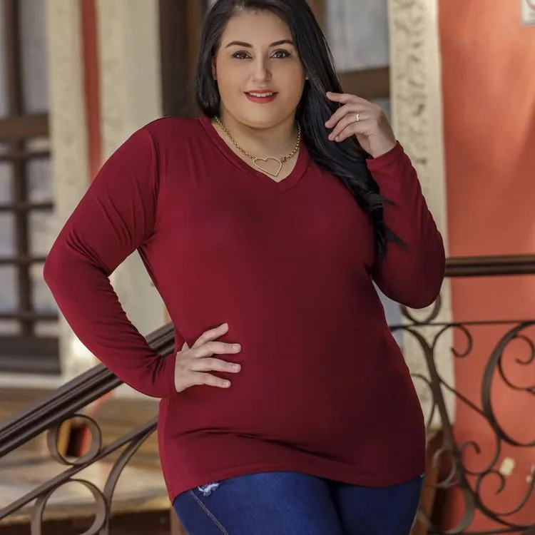 Blusa plus size