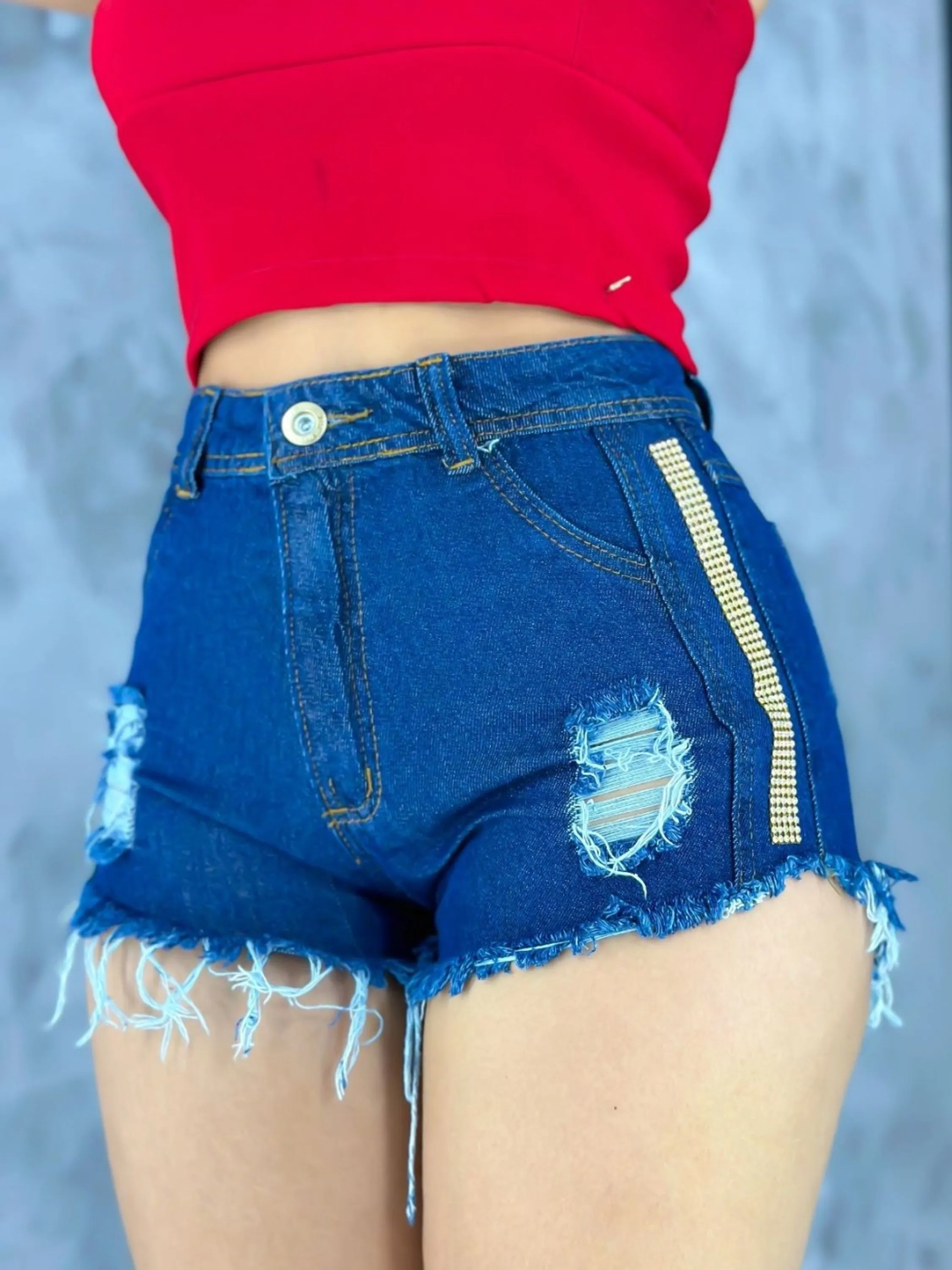 Short Jeans o COMBO de 5 Shorts Por 140,00