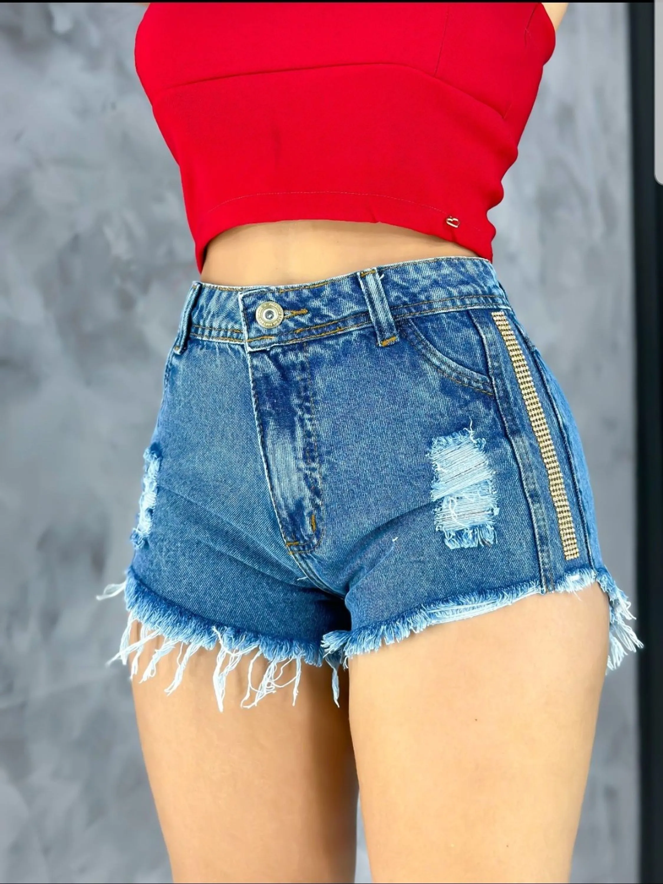 Short Jeans o COMBO de 5 Shorts Por 140,00