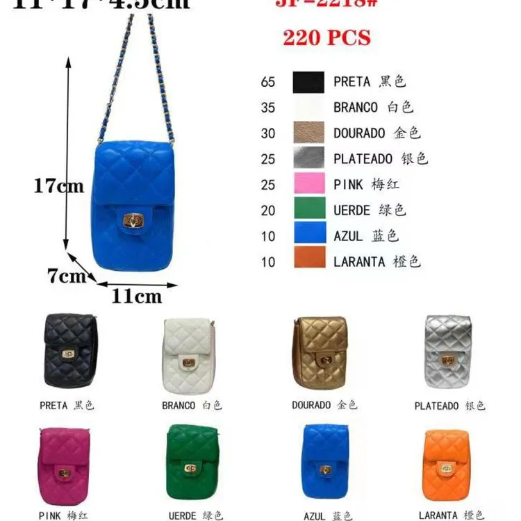 bolsa feminina porta celular jf2218